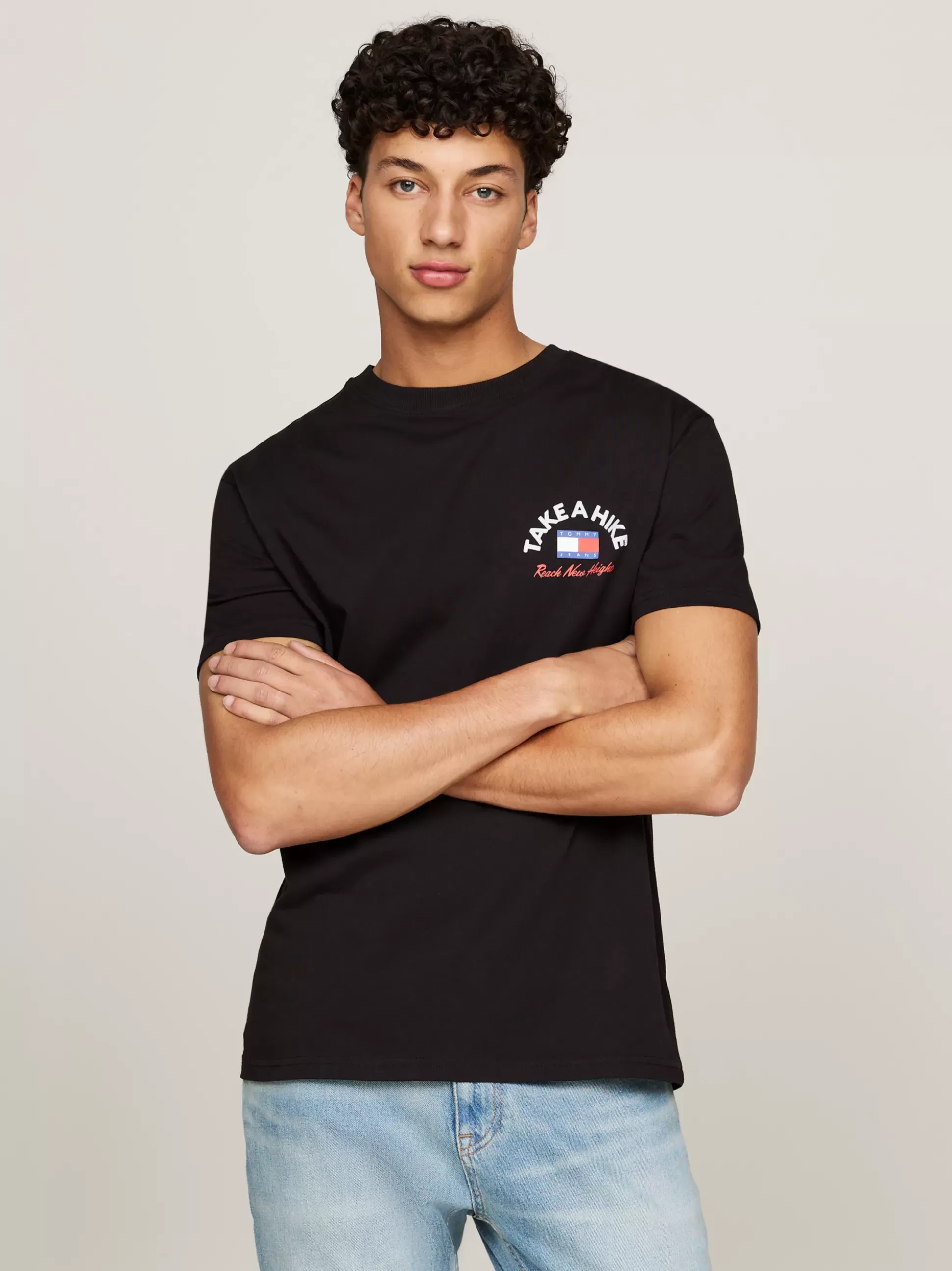 Tommy Hilfiger T-Shirty^T-shirt Z Napisem I Grafiką Z Tyłu