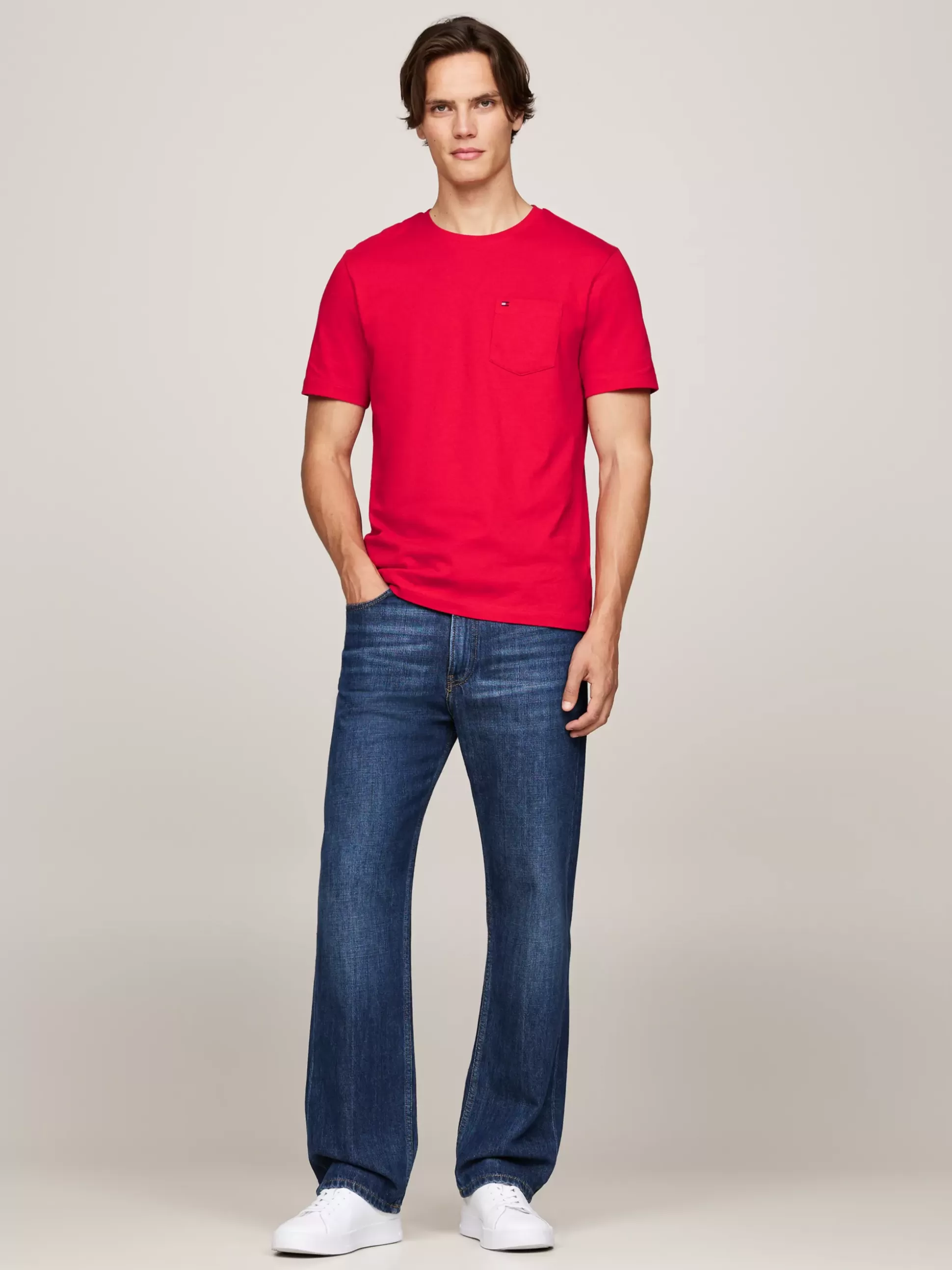 Tommy Hilfiger T-Shirty^T-shirt Z Naszywaną Kieszenią