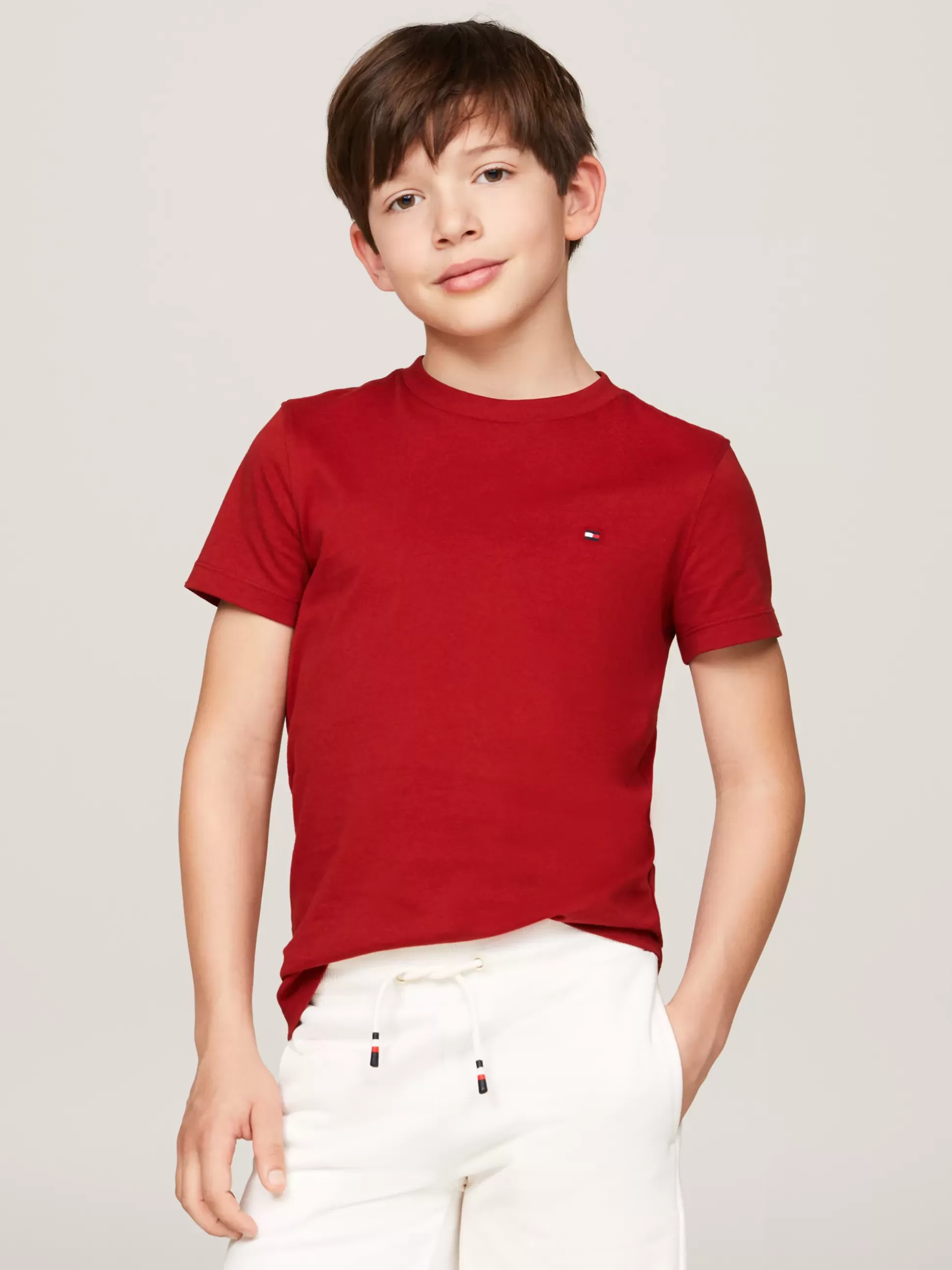 Dzieci Tommy Hilfiger T-Shirty I Koszulki Polo^T-shirt Z Okrągłym Dekoltem