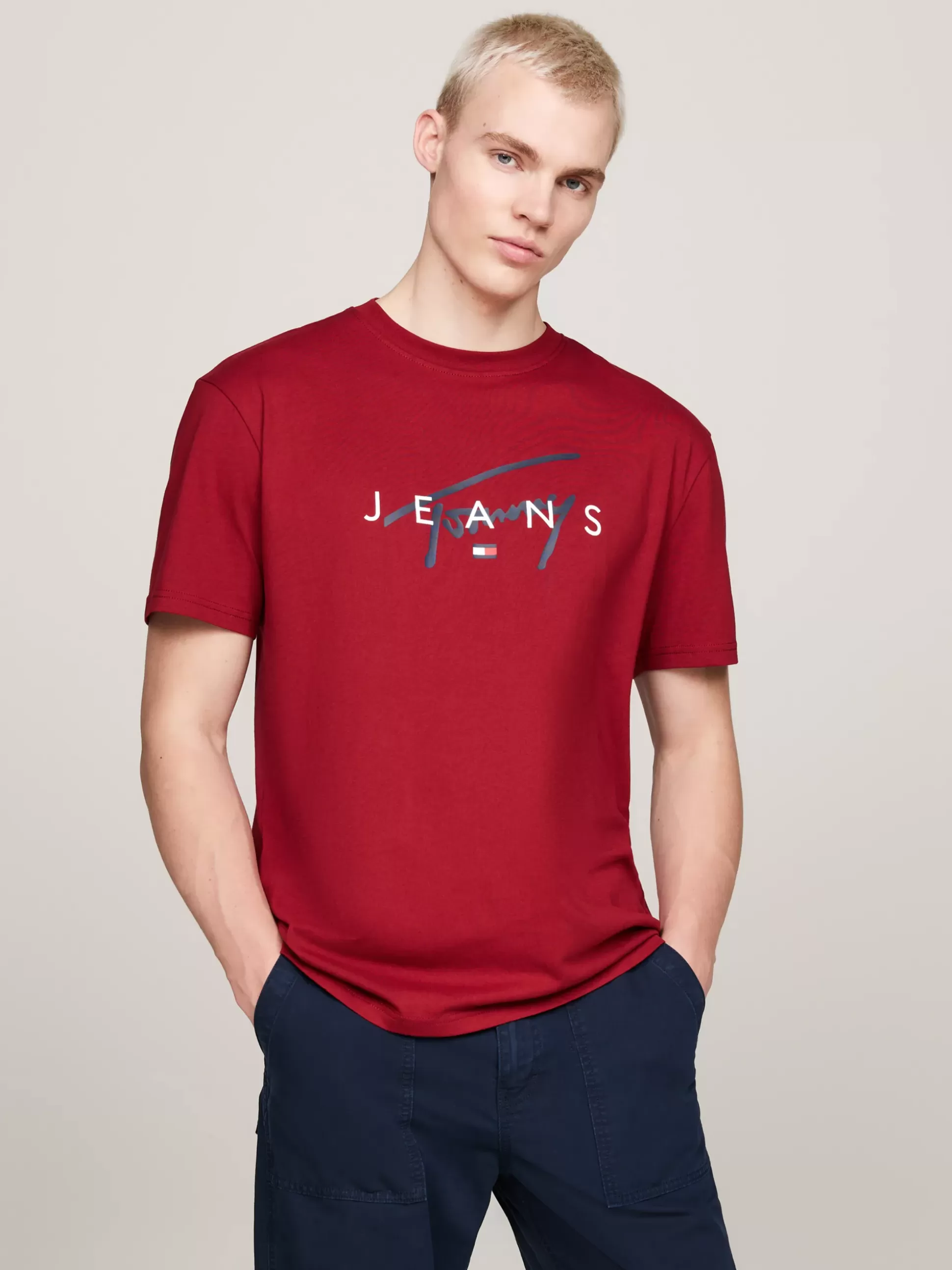 Tommy Hilfiger T-Shirty^T-shirt Z Okrągłym Dekoltem I Logo