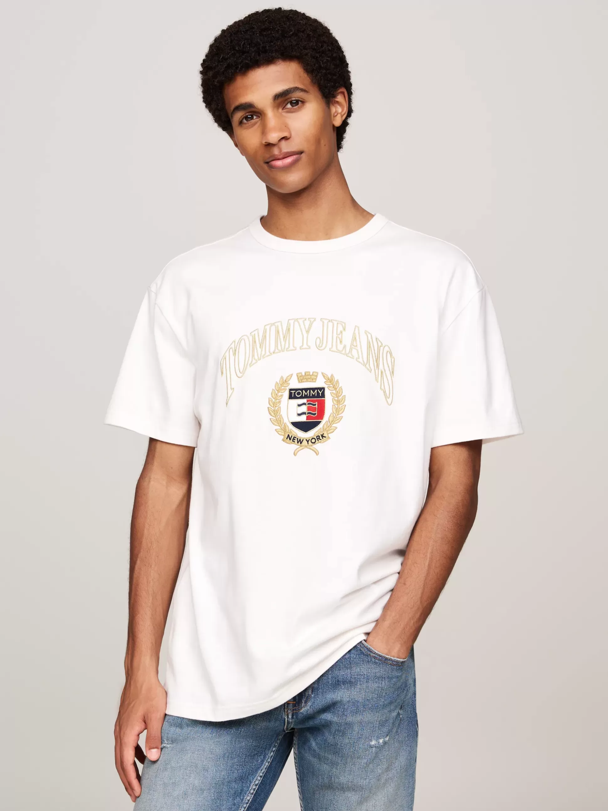 Tommy Hilfiger T-Shirty^T-shirt Z Okrągłym Dekoltem I Logo