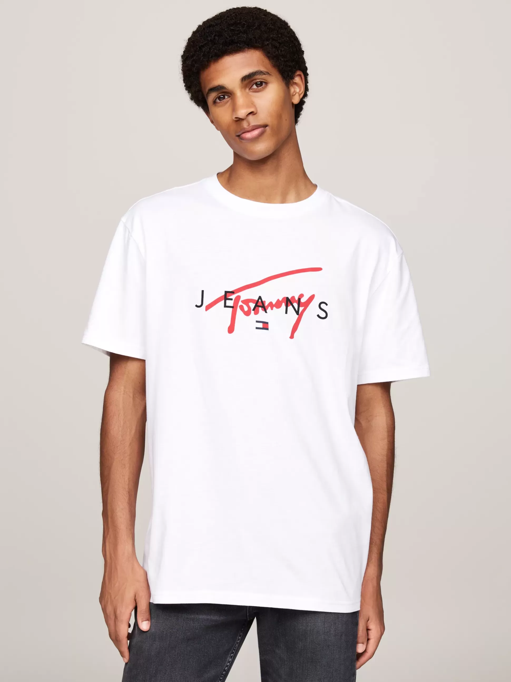 Tommy Hilfiger T-Shirty^T-shirt Z Okrągłym Dekoltem I Logo