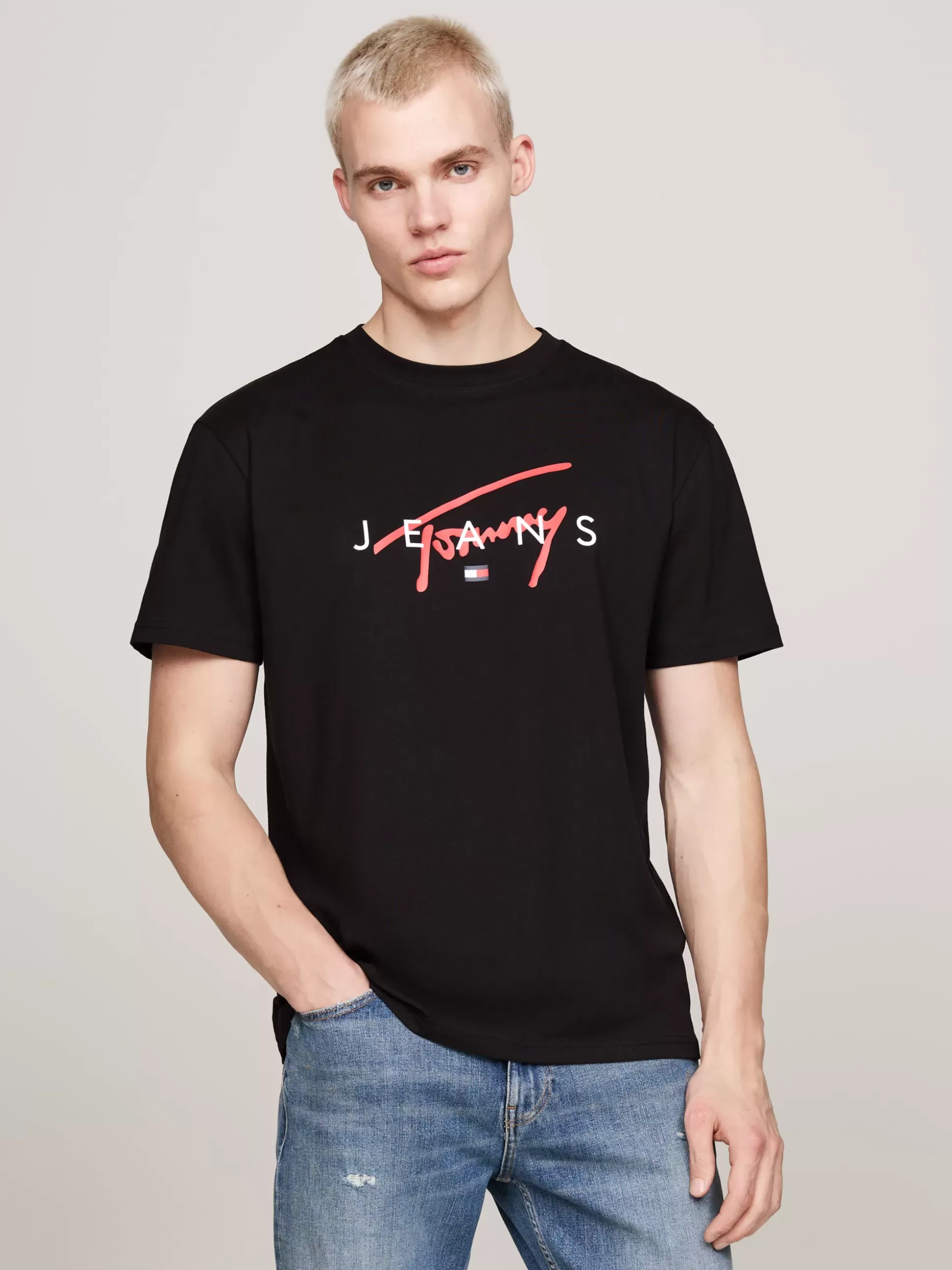 Tommy Hilfiger T-Shirty^T-shirt Z Okrągłym Dekoltem I Logo