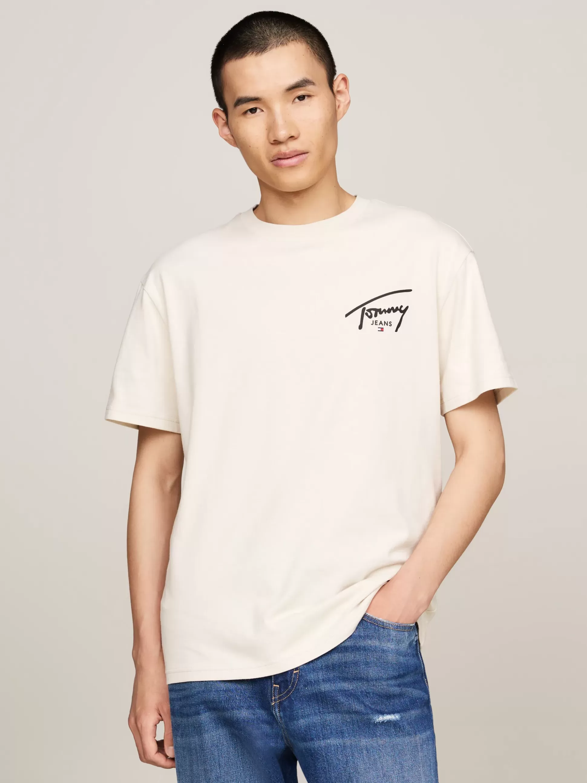 Tommy Hilfiger T-Shirty^T-shirt Z Okrągłym Dekoltem I Logo