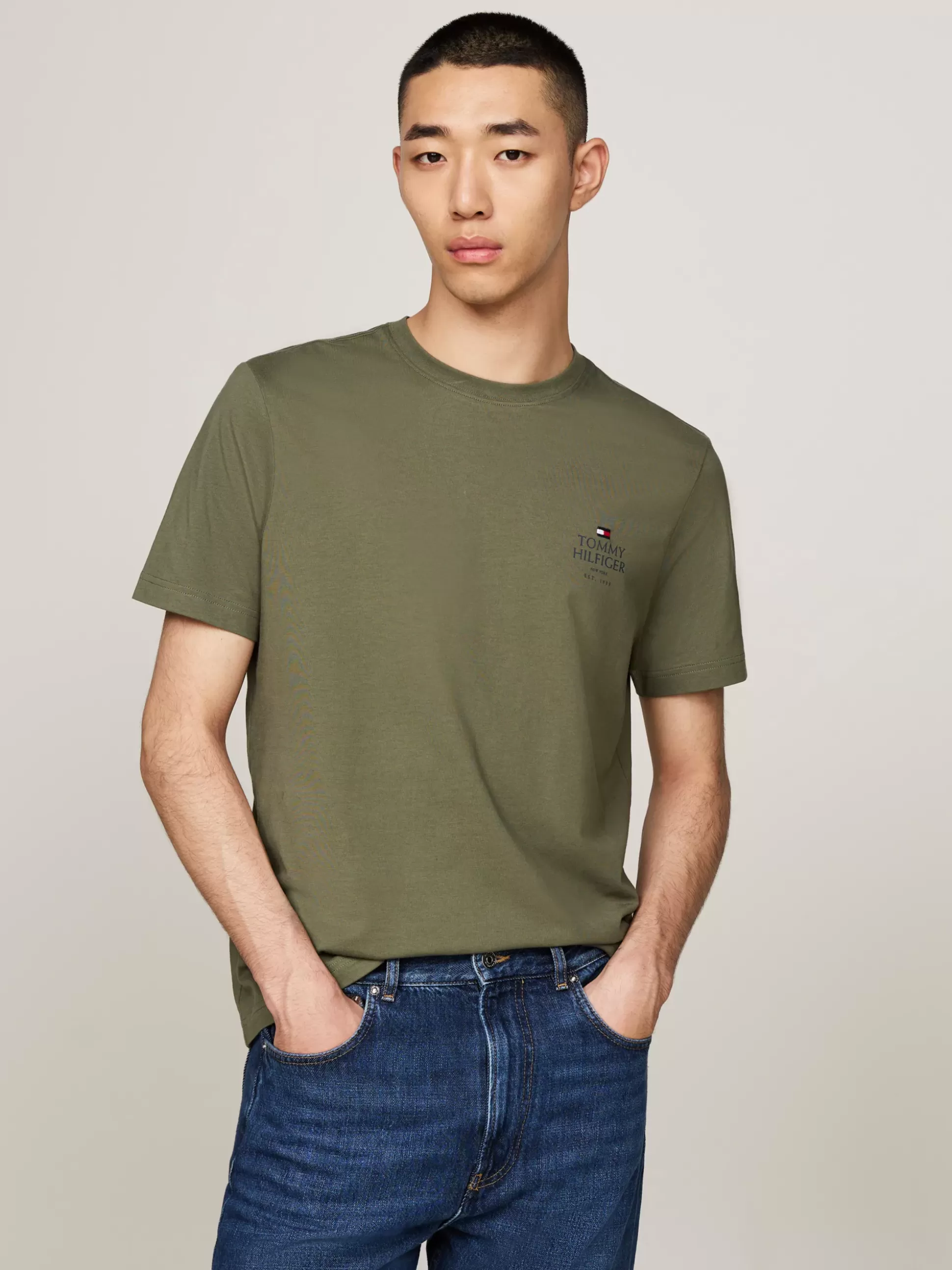 Tommy Hilfiger T-Shirty^T-shirt Z Okrągłym Dekoltem I Logo