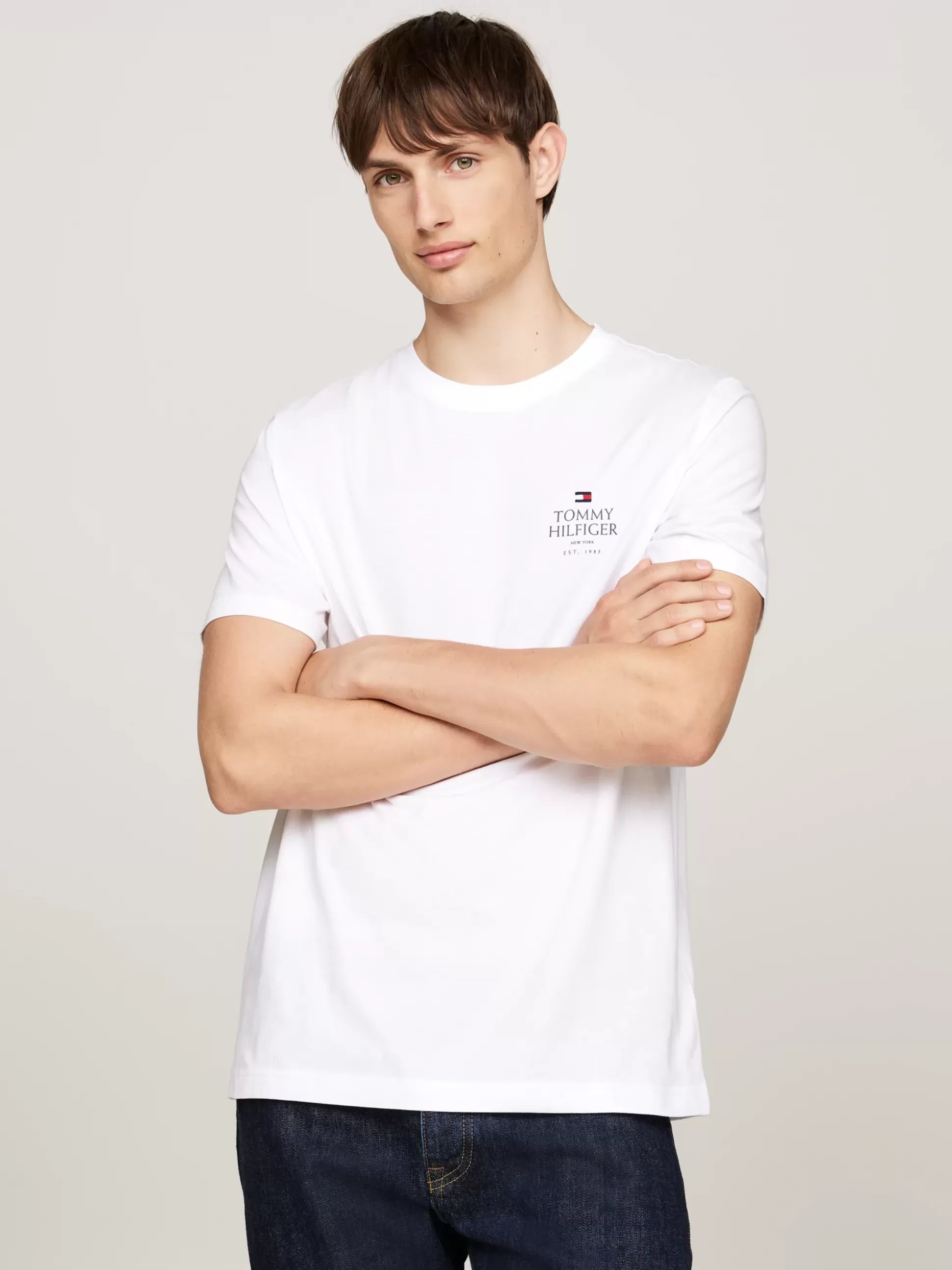 Tommy Hilfiger T-Shirty^T-shirt Z Okrągłym Dekoltem I Logo