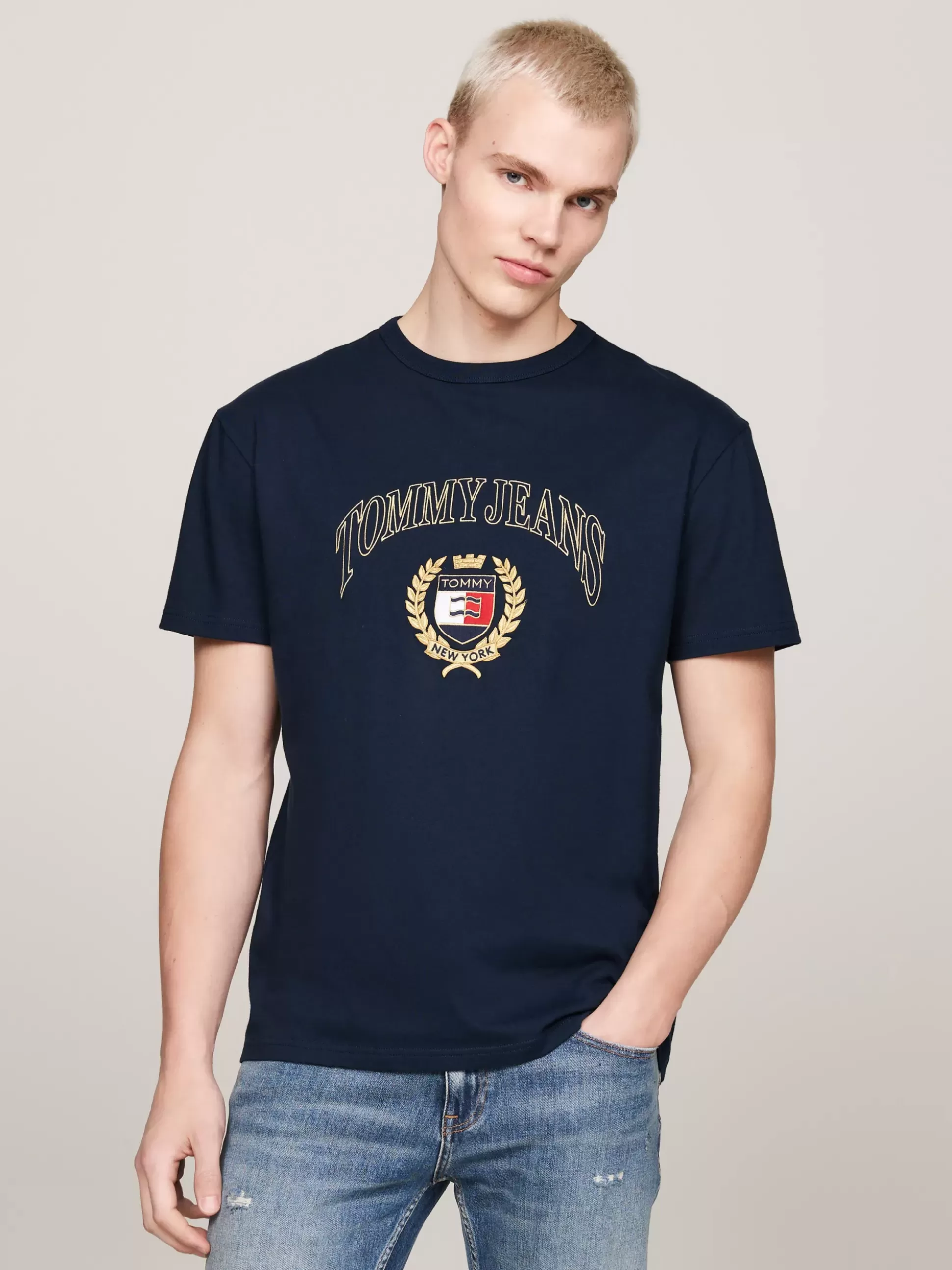 Tommy Hilfiger T-Shirty^T-shirt Z Okrągłym Dekoltem I Logo