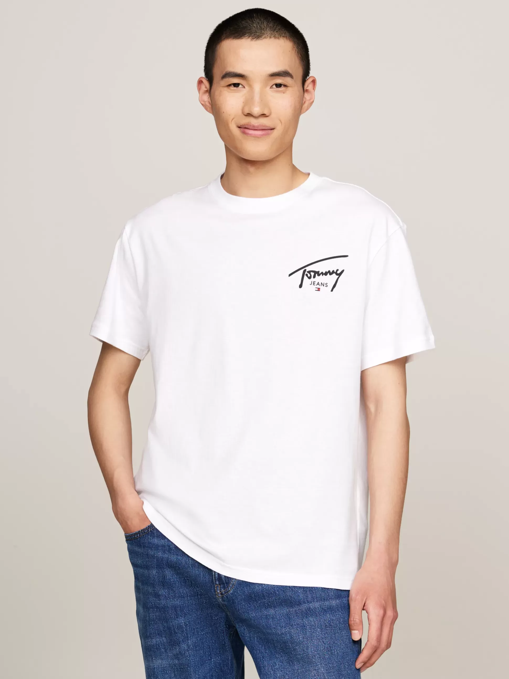 Tommy Hilfiger T-Shirty^T-shirt Z Okrągłym Dekoltem I Logo