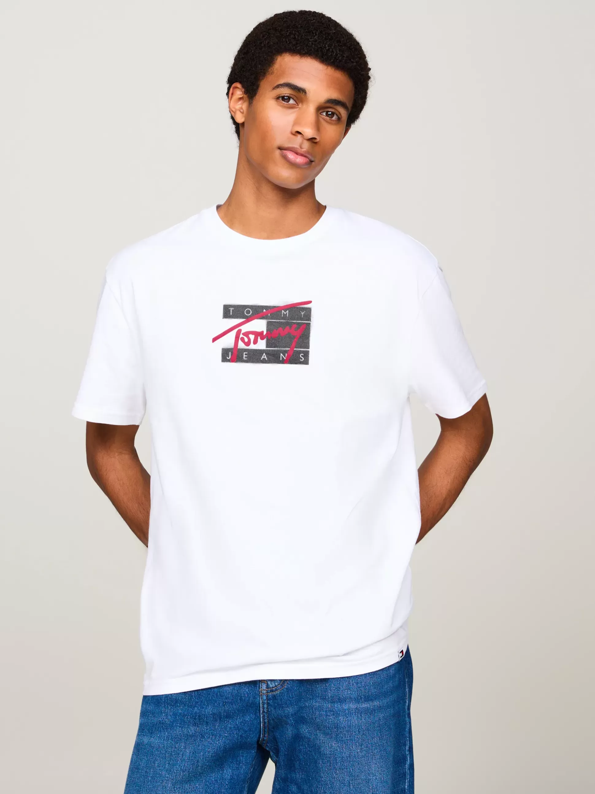 Tommy Hilfiger T-Shirty^T-shirt Z Okrągłym Dekoltem I Logo