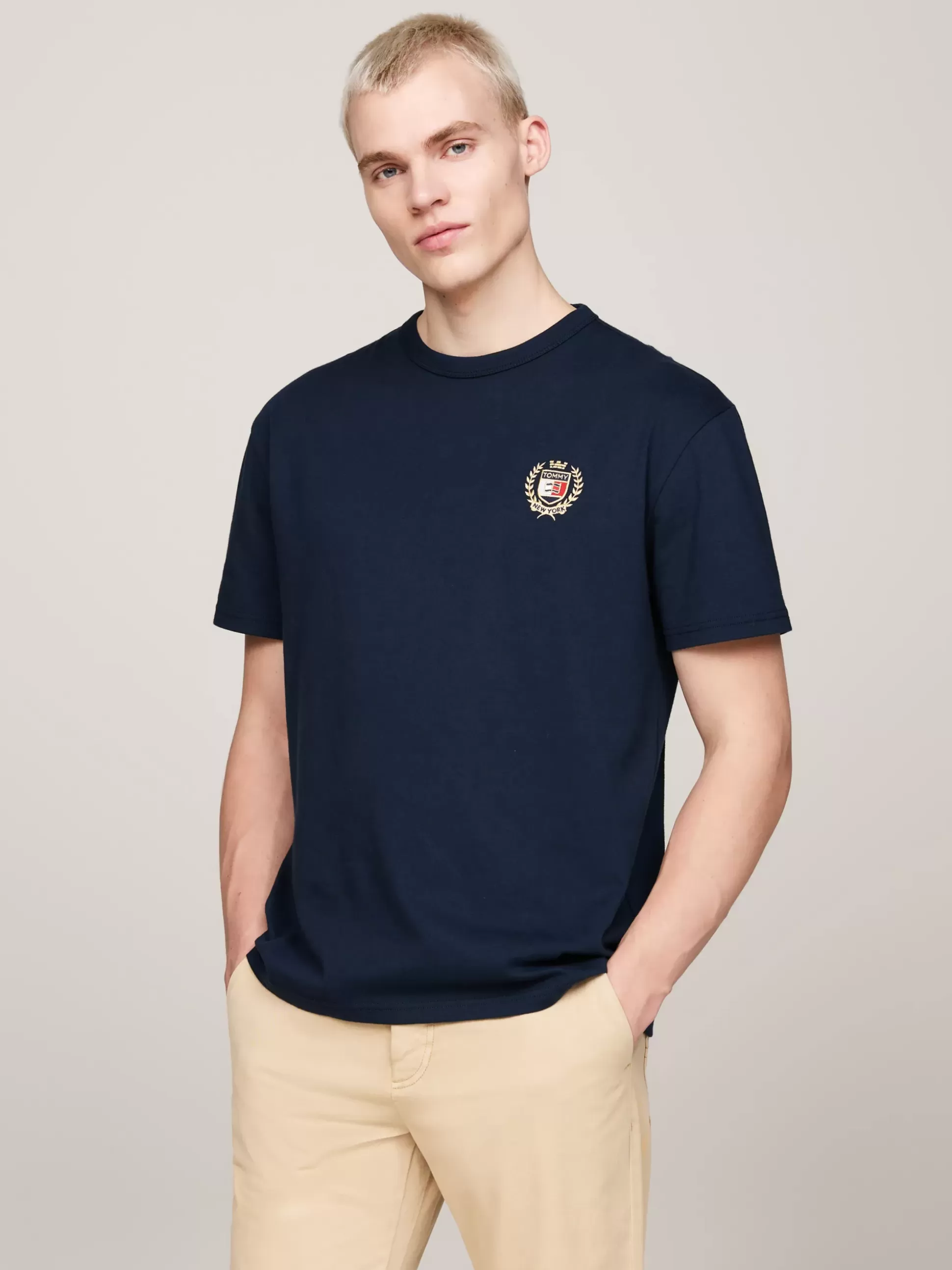 Tommy Hilfiger T-Shirty^T-shirt Z Okrągłym Dekoltem I Logo