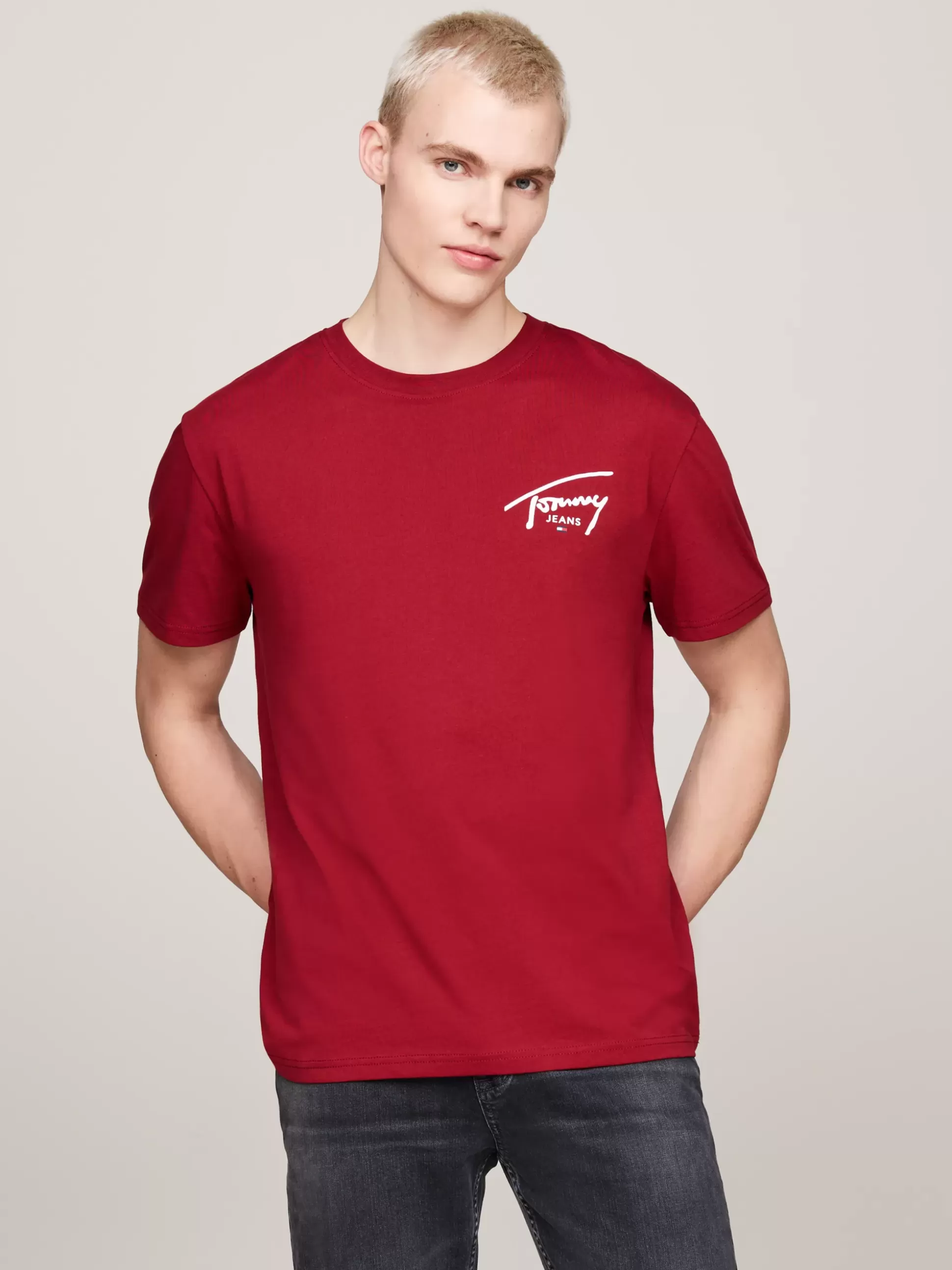 Tommy Hilfiger T-Shirty^T-shirt Z Okrągłym Dekoltem I Logo