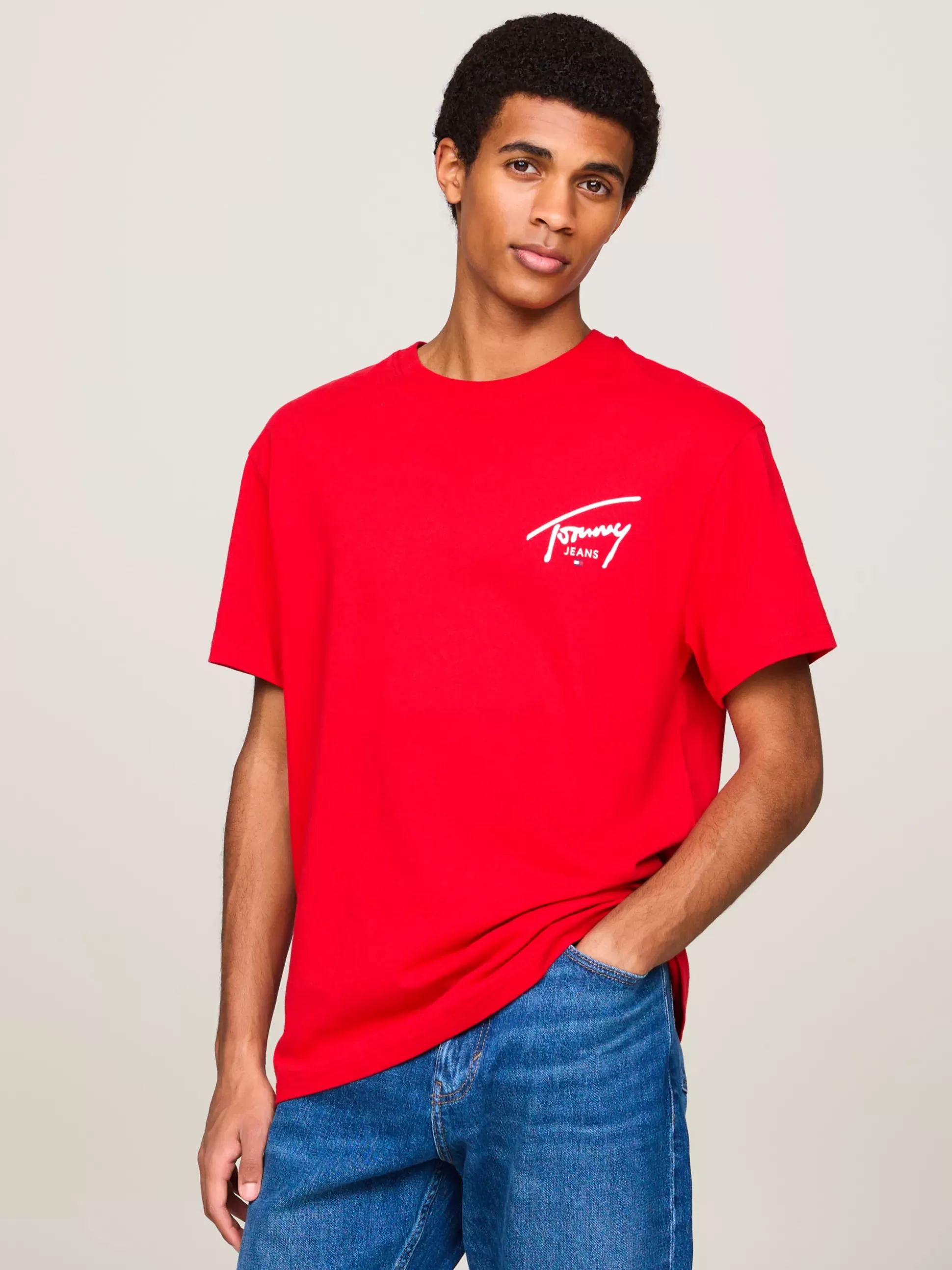 Tommy Hilfiger T-Shirty^T-shirt Z Okrągłym Dekoltem I Logo