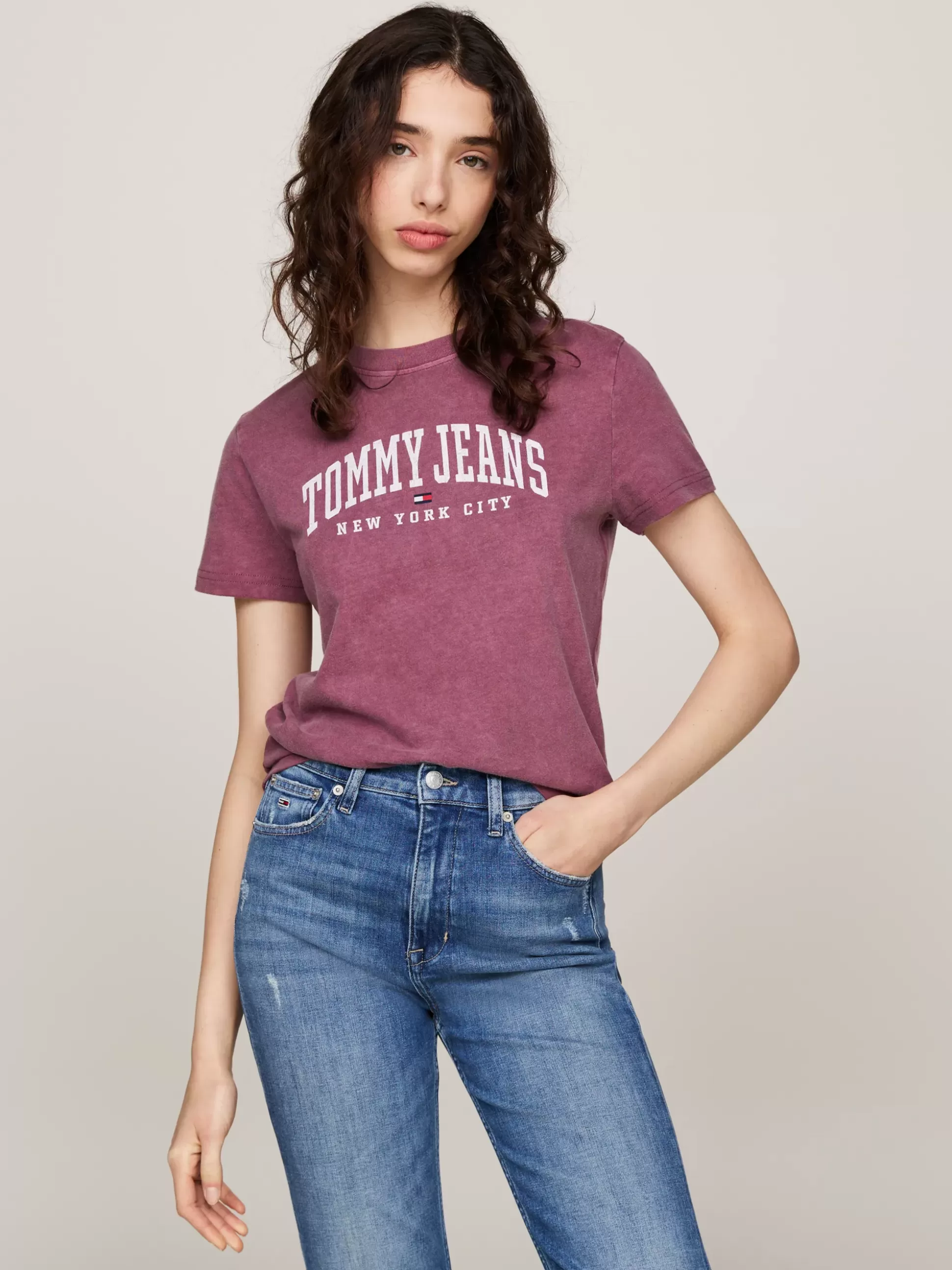 Tommy Hilfiger T-Shirty^T-shirt Z Okrągłym Dekoltem I Logo