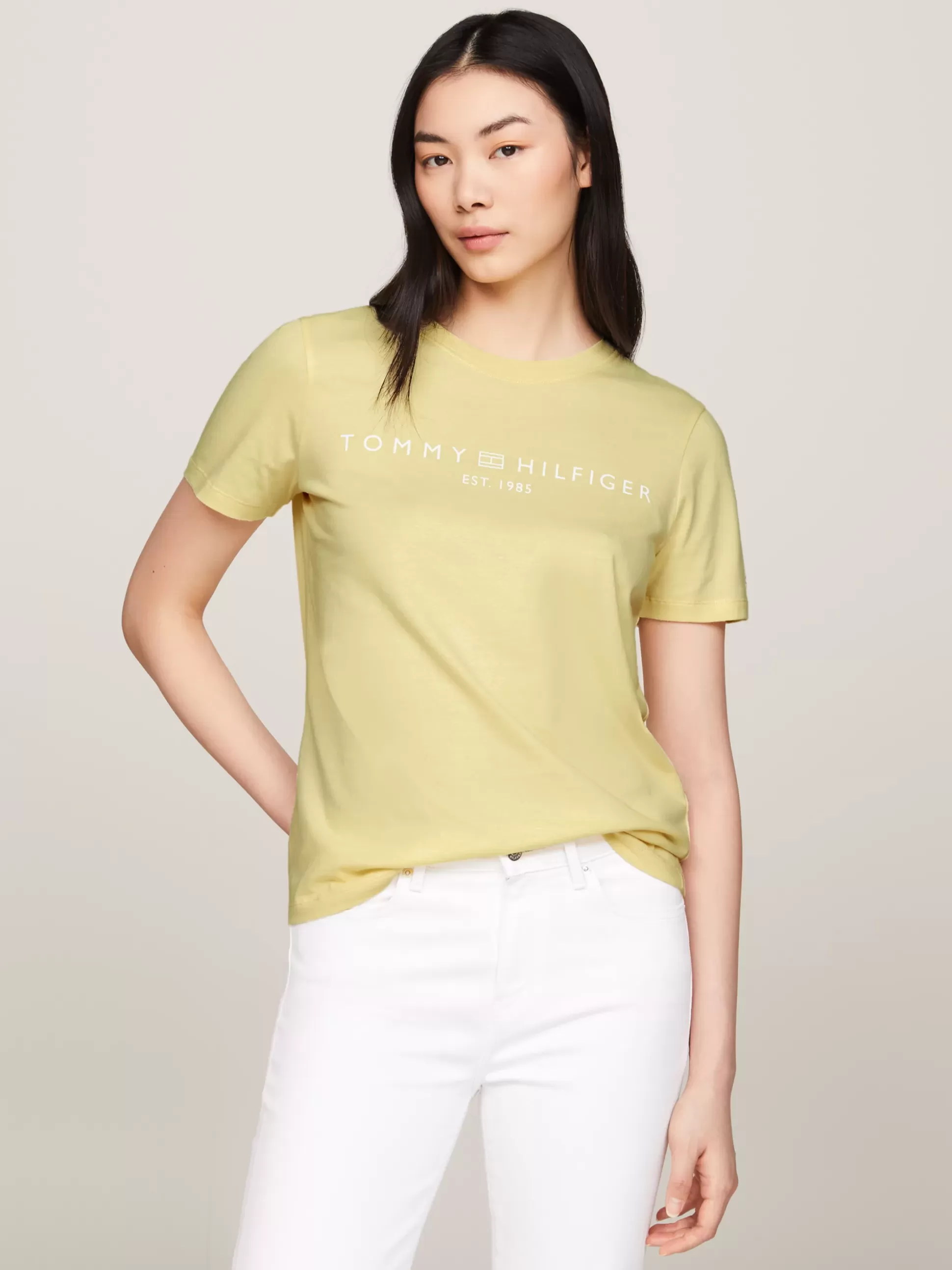 Tommy Hilfiger T-Shirty^T-shirt Z Okrągłym Dekoltem I Logo