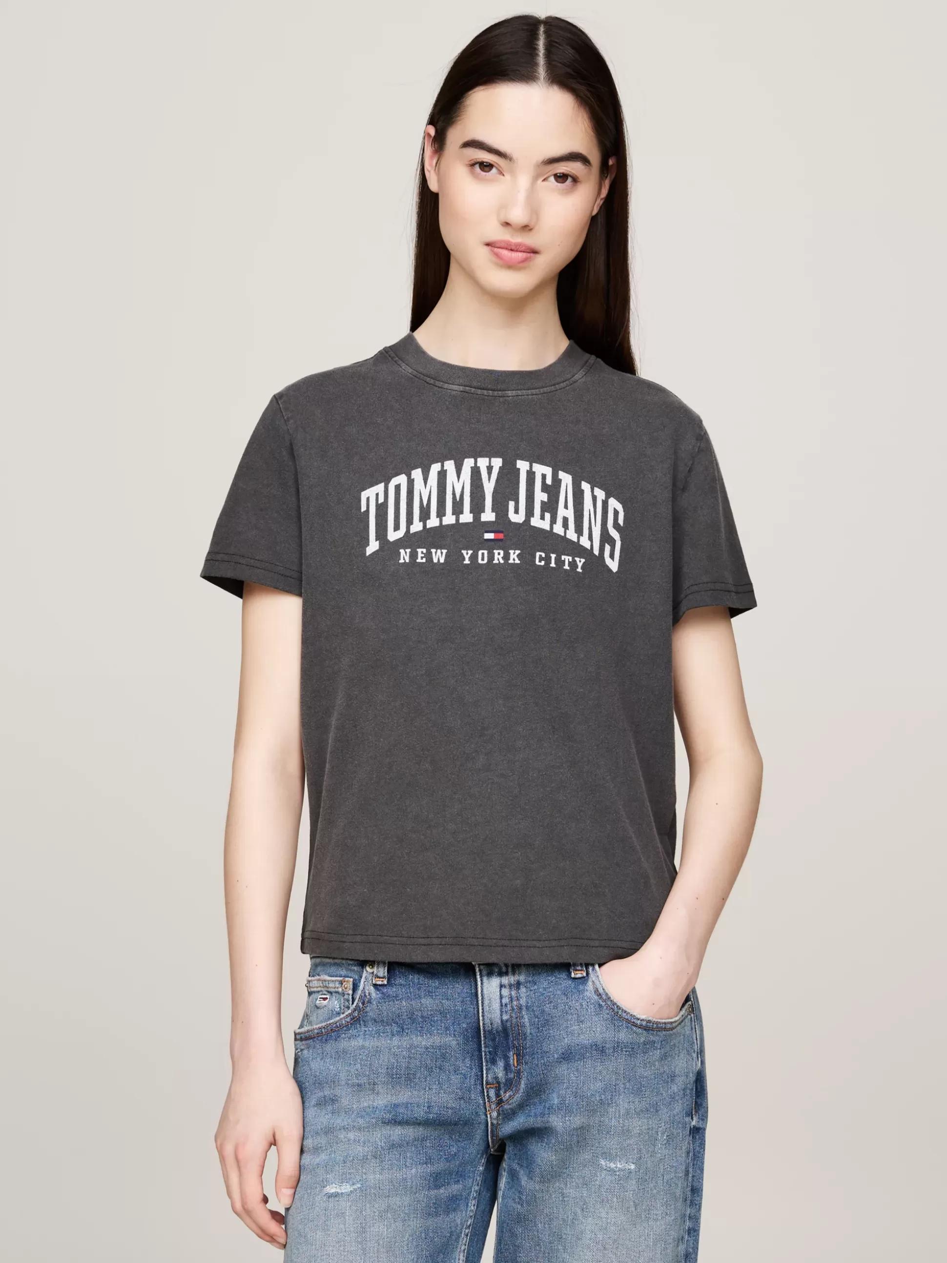 Tommy Hilfiger T-Shirty^T-shirt Z Okrągłym Dekoltem I Logo