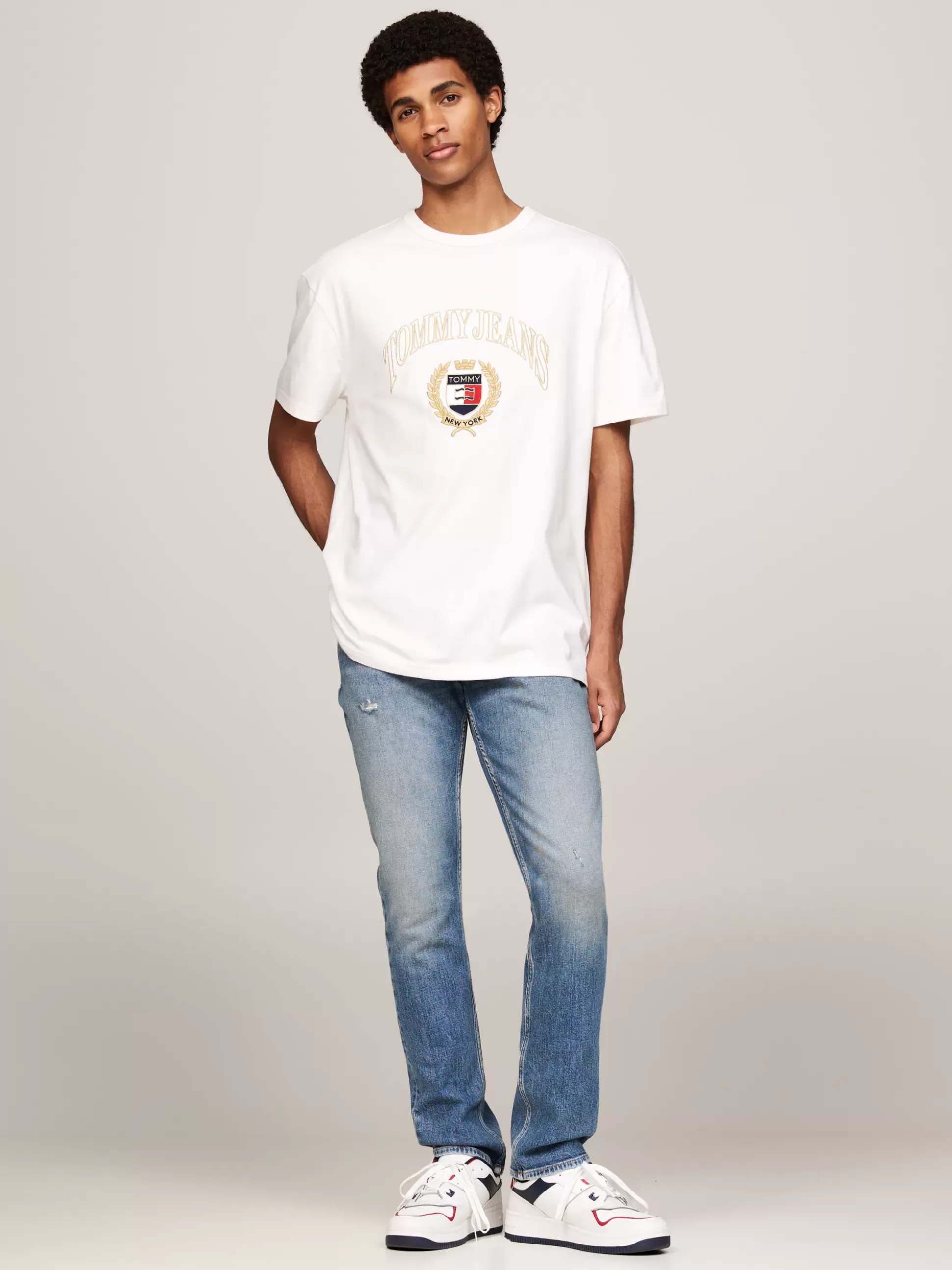 Tommy Hilfiger T-Shirty^T-shirt Z Okrągłym Dekoltem I Logo