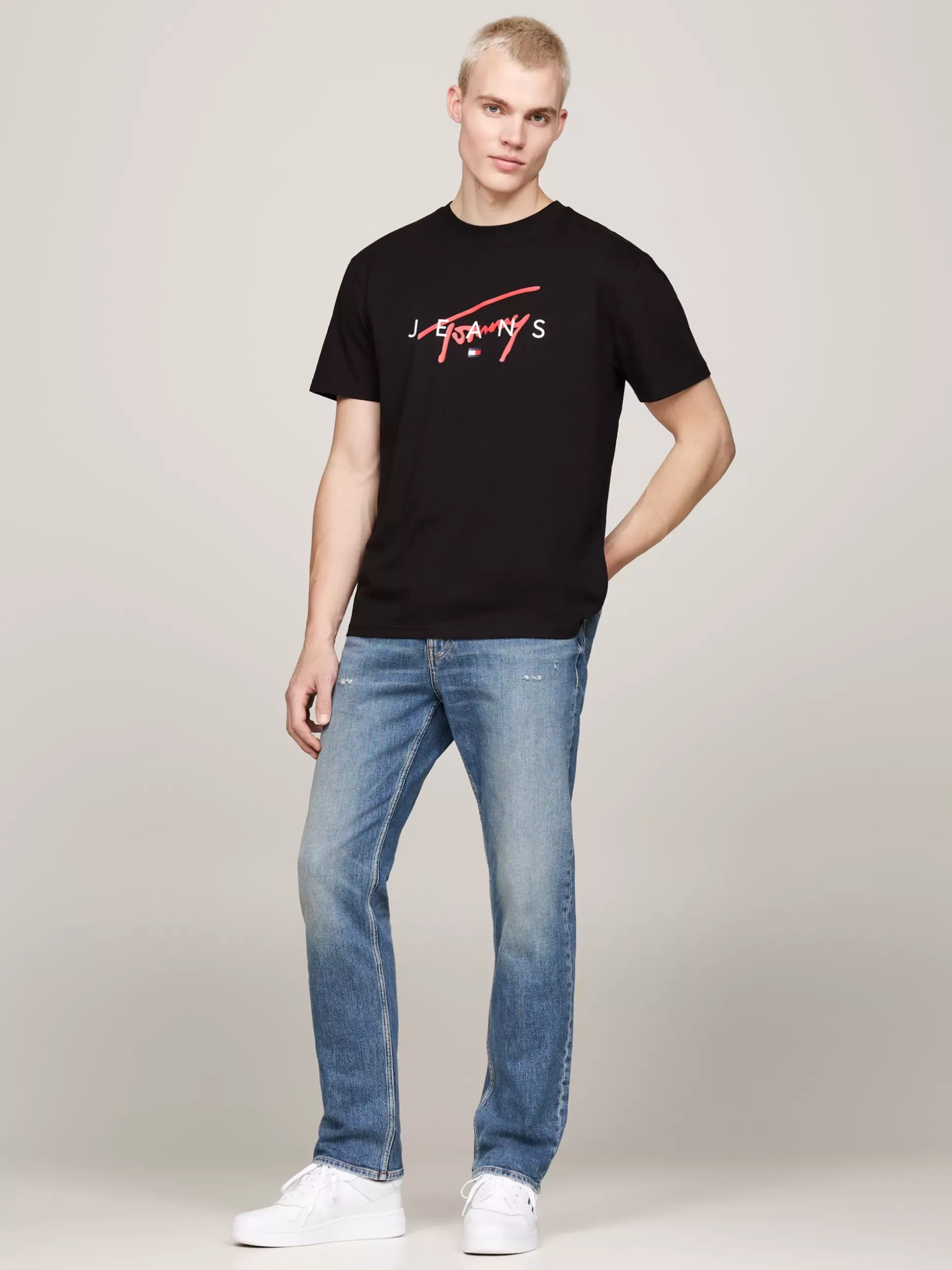 Tommy Hilfiger T-Shirty^T-shirt Z Okrągłym Dekoltem I Logo