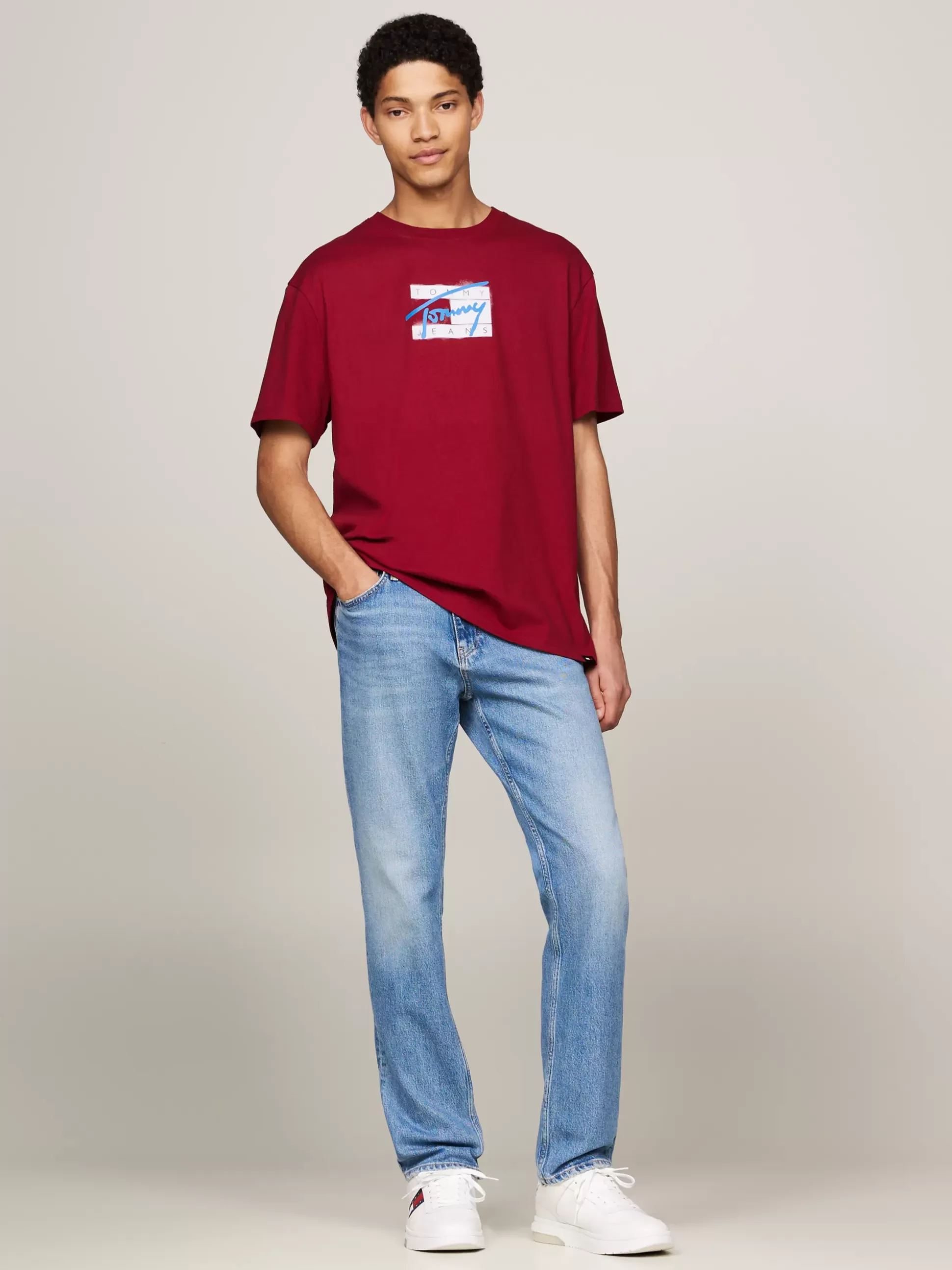 Tommy Hilfiger T-Shirty^T-shirt Z Okrągłym Dekoltem I Logo