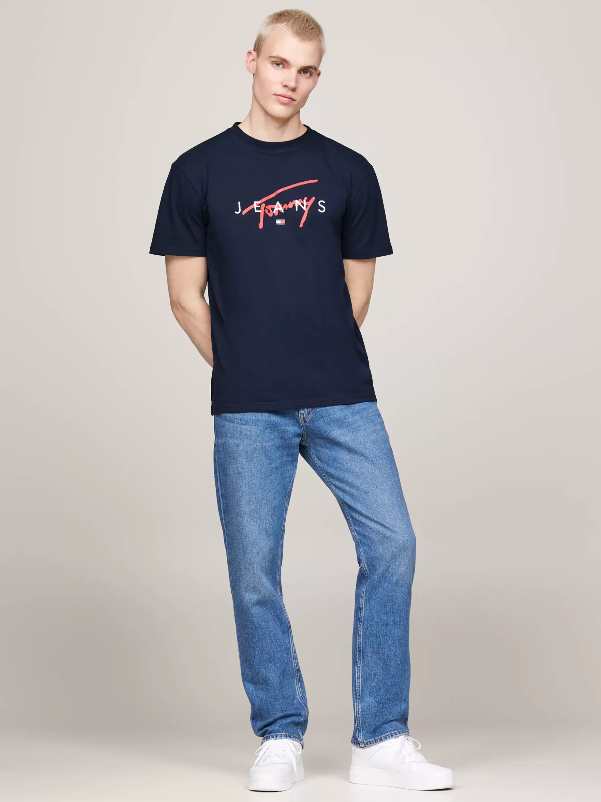 Tommy Hilfiger T-Shirty^T-shirt Z Okrągłym Dekoltem I Logo