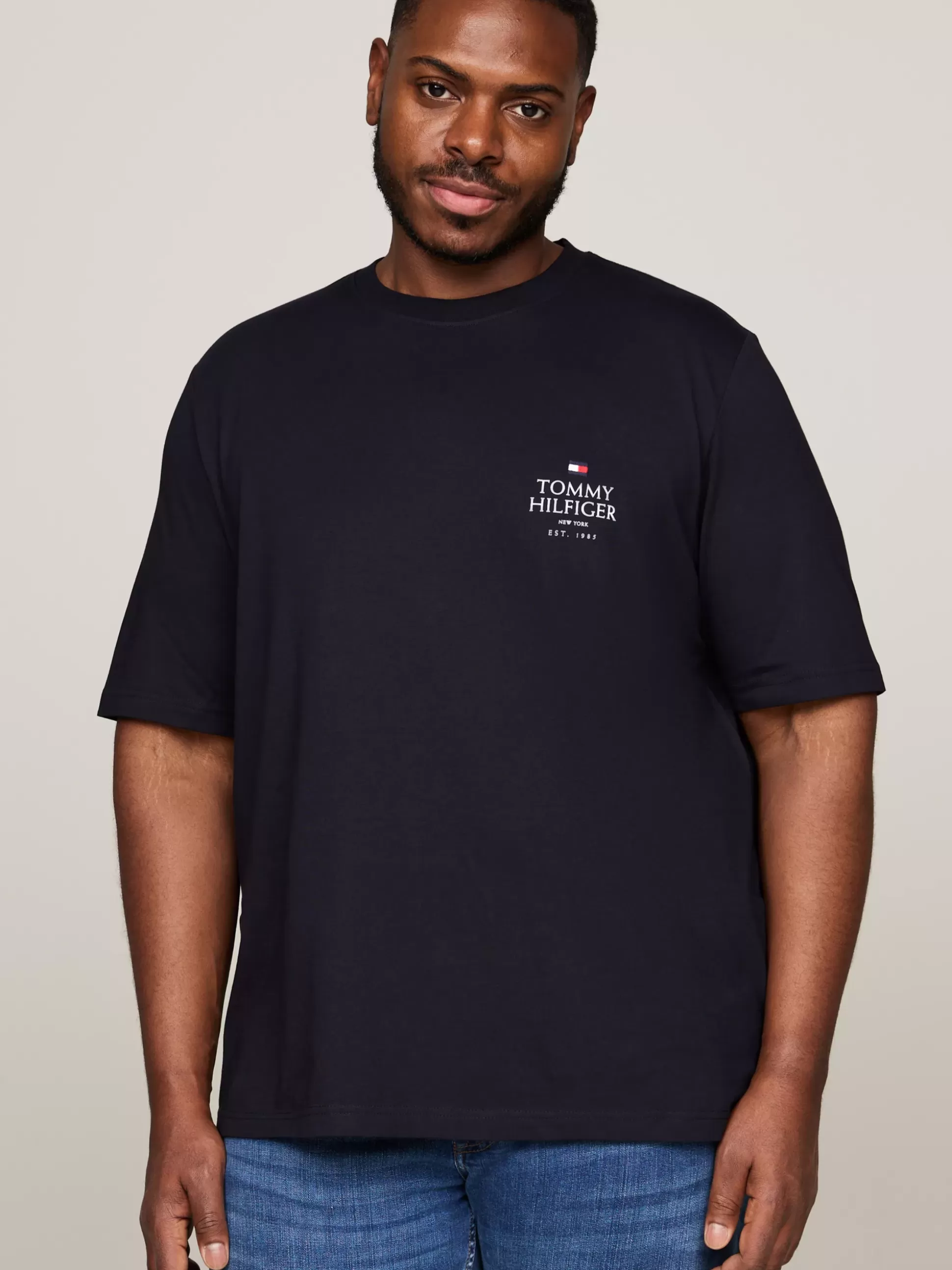 Tommy Hilfiger T-Shirty^T-shirt Z Okrągłym Dekoltem I Logo Plus