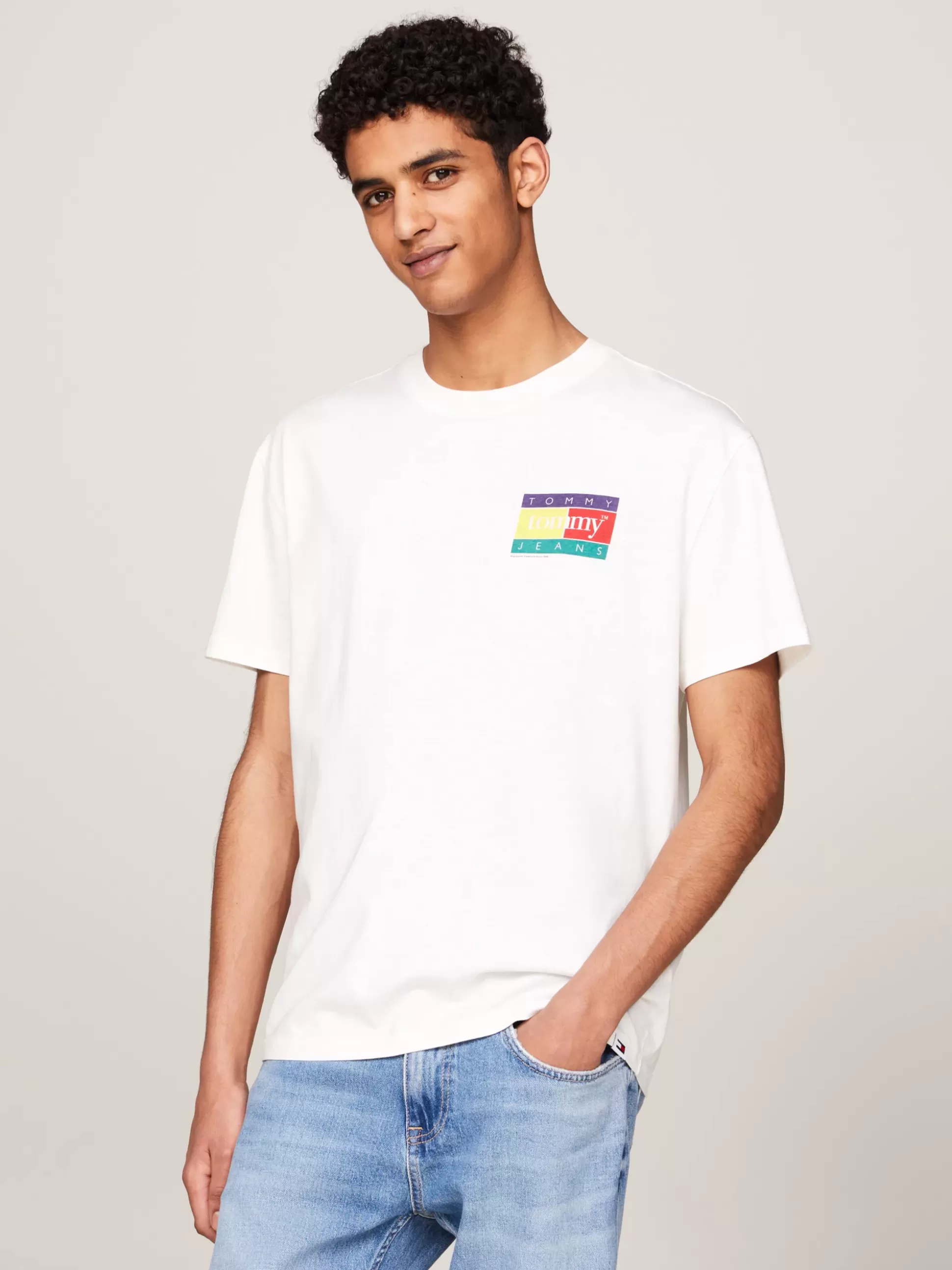 Tommy Hilfiger T-Shirty^T-shirt Z Okrągłym Dekoltem I Logo Z Tyłu