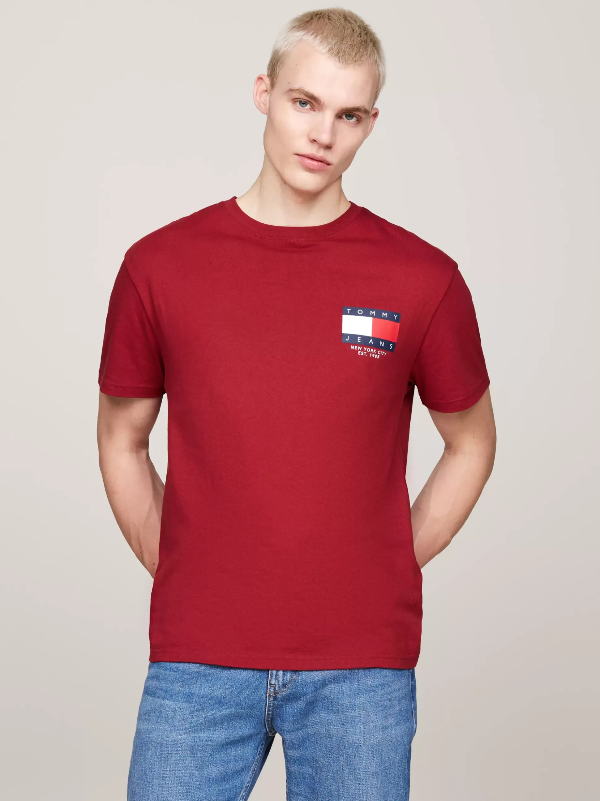 Tommy Hilfiger T-Shirty^T-shirt Z Okrągłym Dekoltem I Logo Z Tyłu