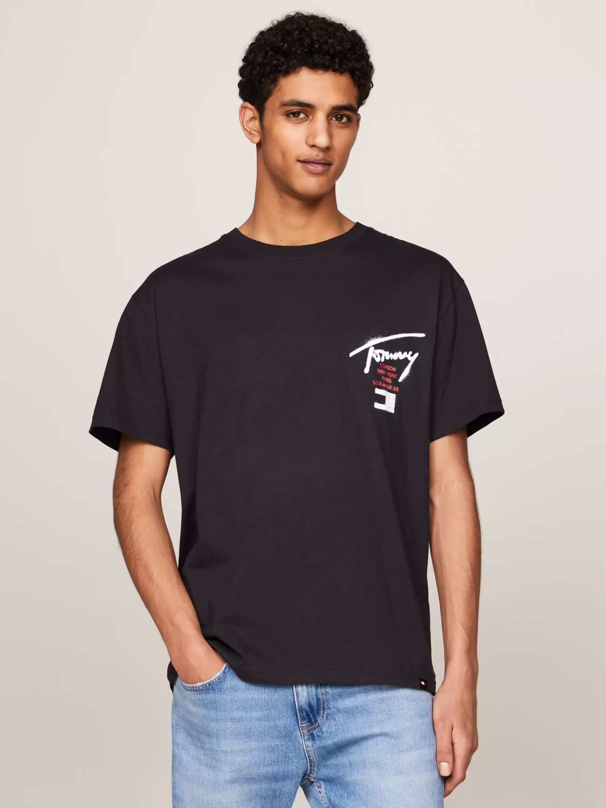 Tommy Hilfiger T-Shirty^T-shirt Z Okrągłym Dekoltem I Logo Z Tyłu