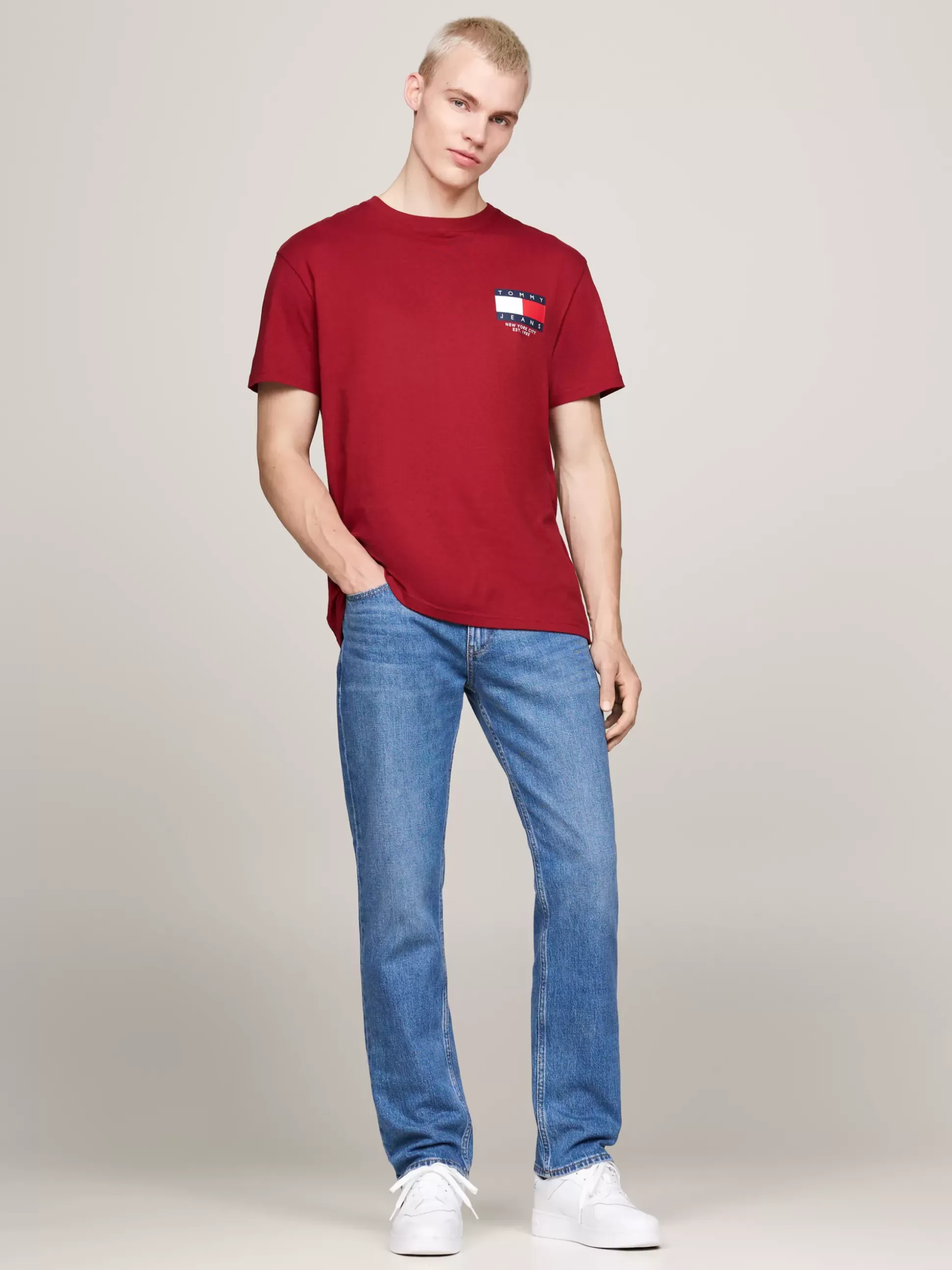 Tommy Hilfiger T-Shirty^T-shirt Z Okrągłym Dekoltem I Logo Z Tyłu