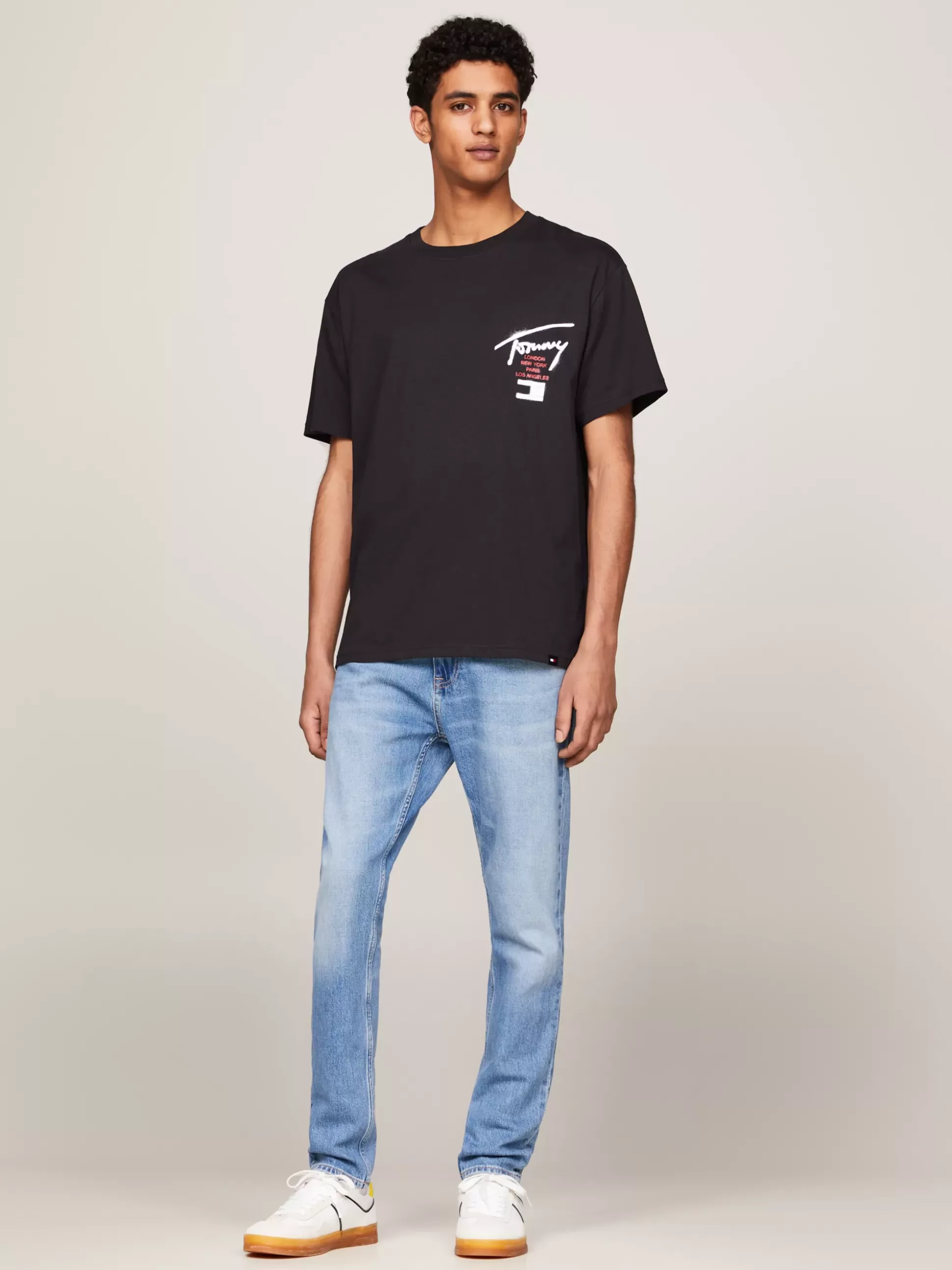 Tommy Hilfiger T-Shirty^T-shirt Z Okrągłym Dekoltem I Logo Z Tyłu