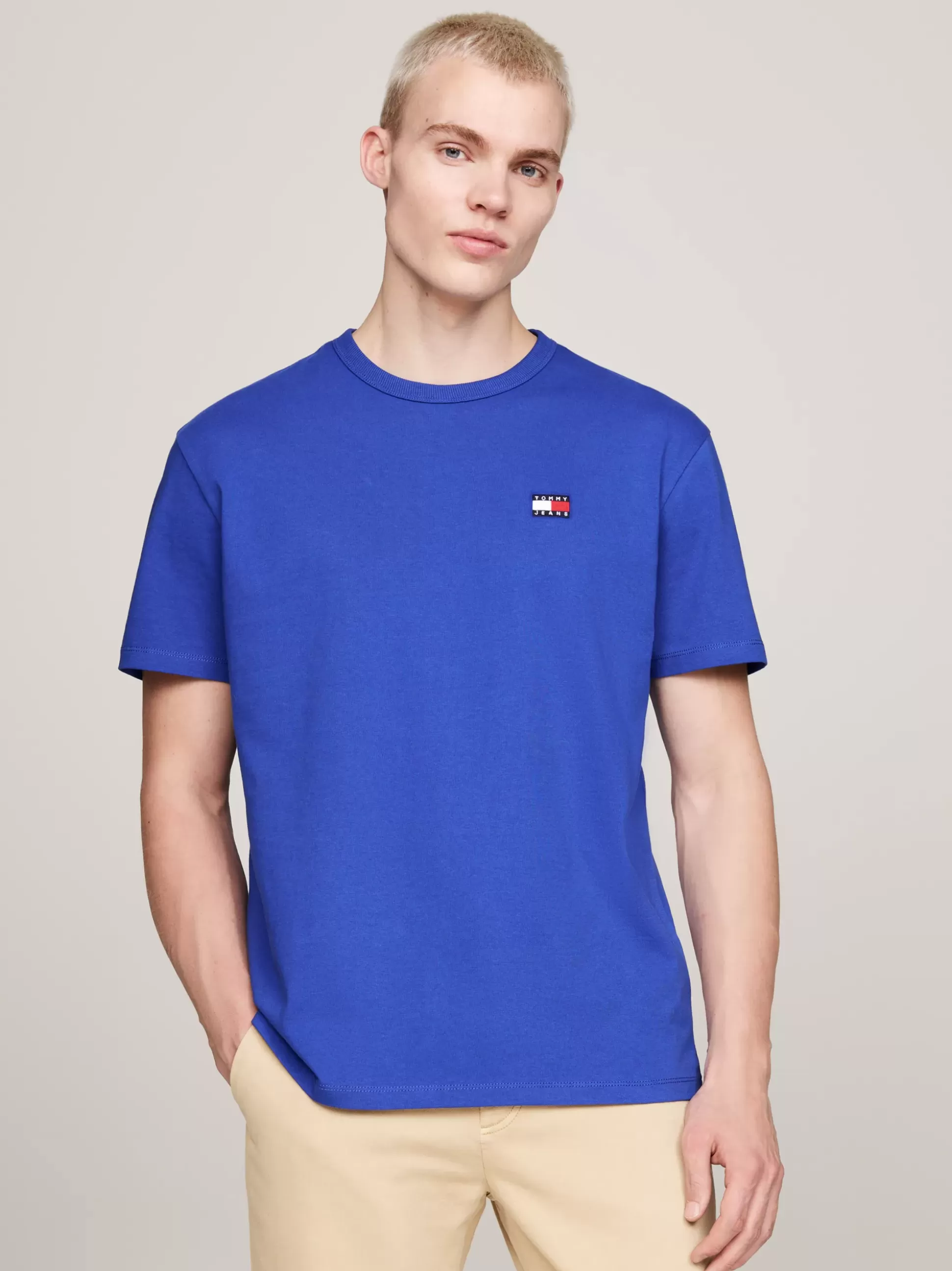 Tommy Hilfiger T-Shirty^T-shirt Z Okrągłym Dekoltem I Naszywką Tommy