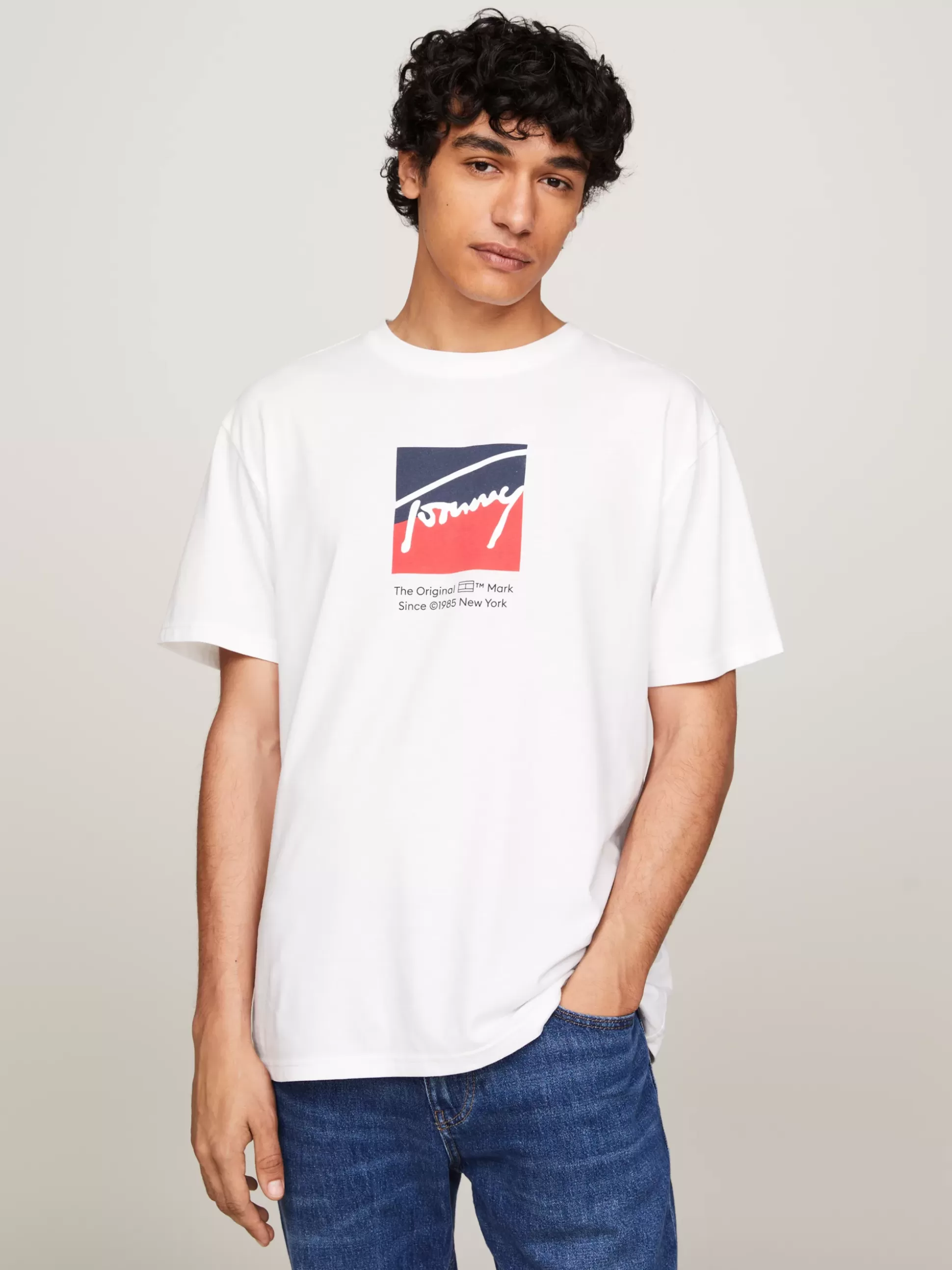 Tommy Hilfiger T-Shirty^T-shirt Z Okrągłym Dekoltem Z Logo