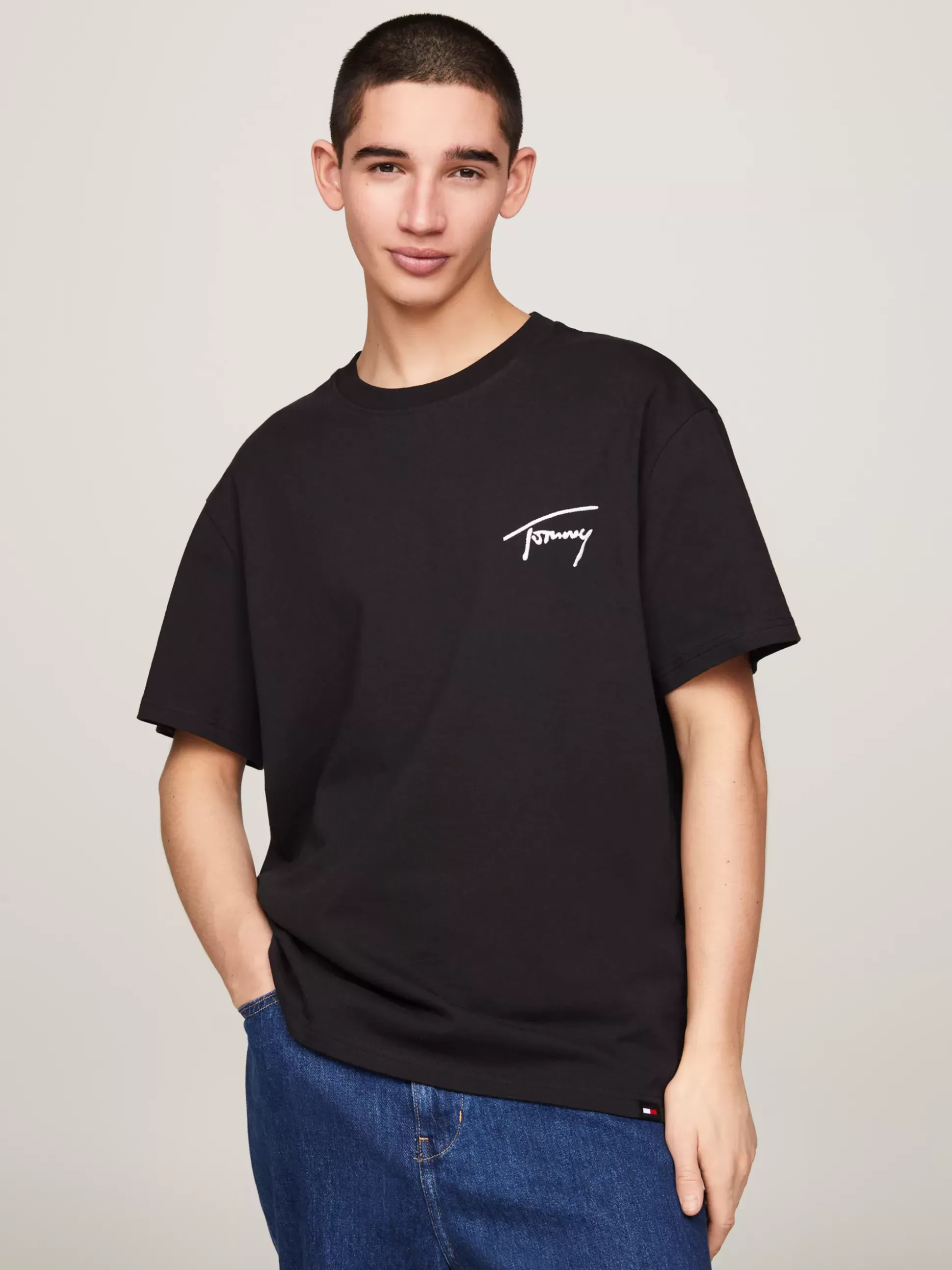 Tommy Hilfiger T-Shirty^T-shirt Z Okrągłym Dekoltem Z Logo