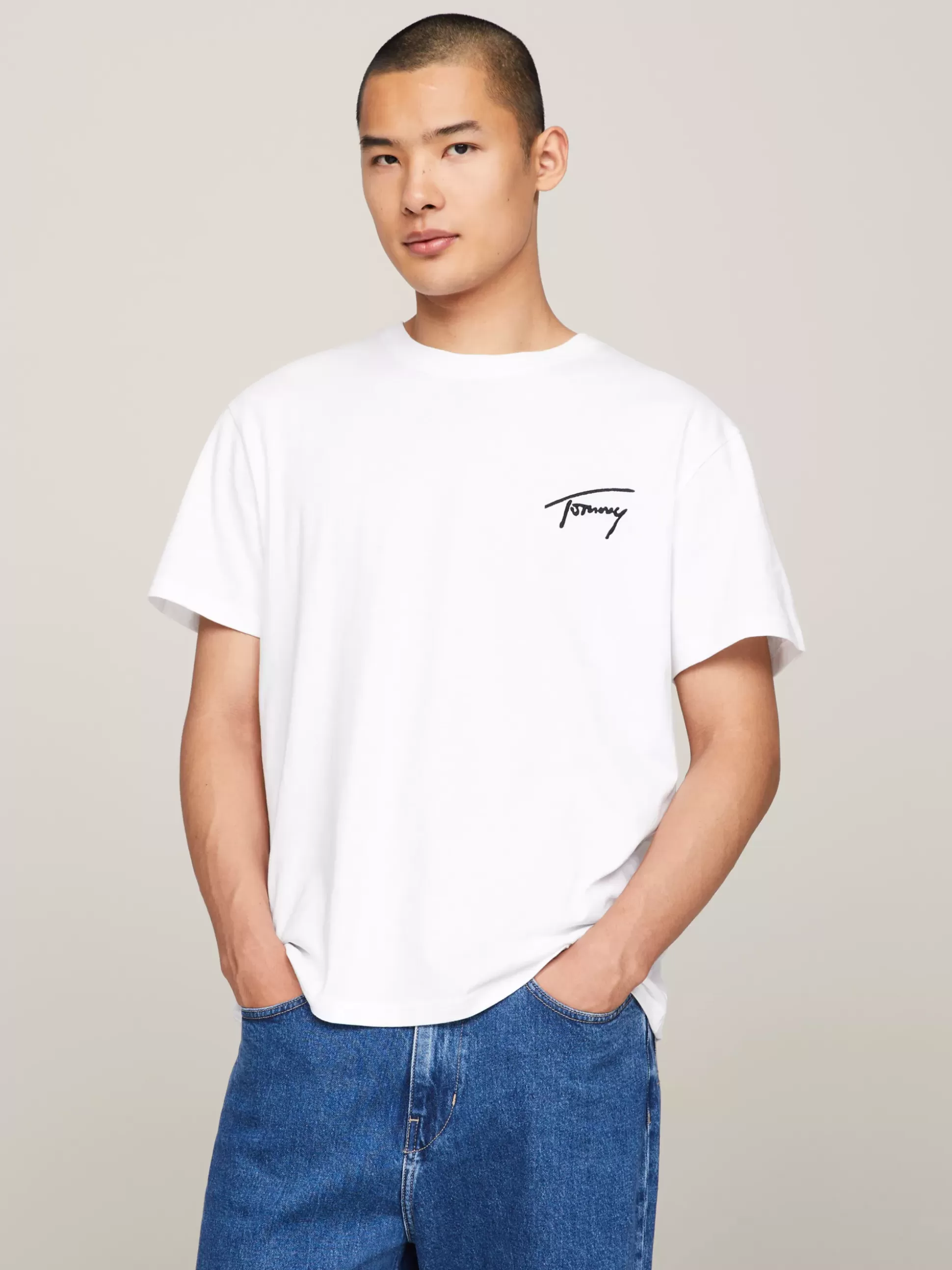 Tommy Hilfiger T-Shirty^T-shirt Z Okrągłym Dekoltem Z Logo