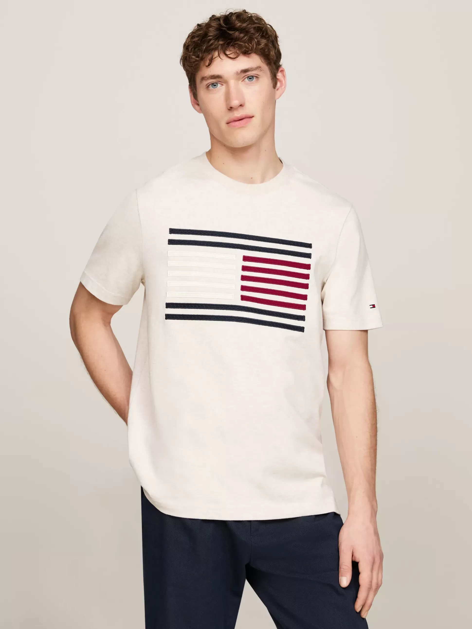 Tommy Hilfiger T-Shirty^T-shirt Z Rypsową Flagą