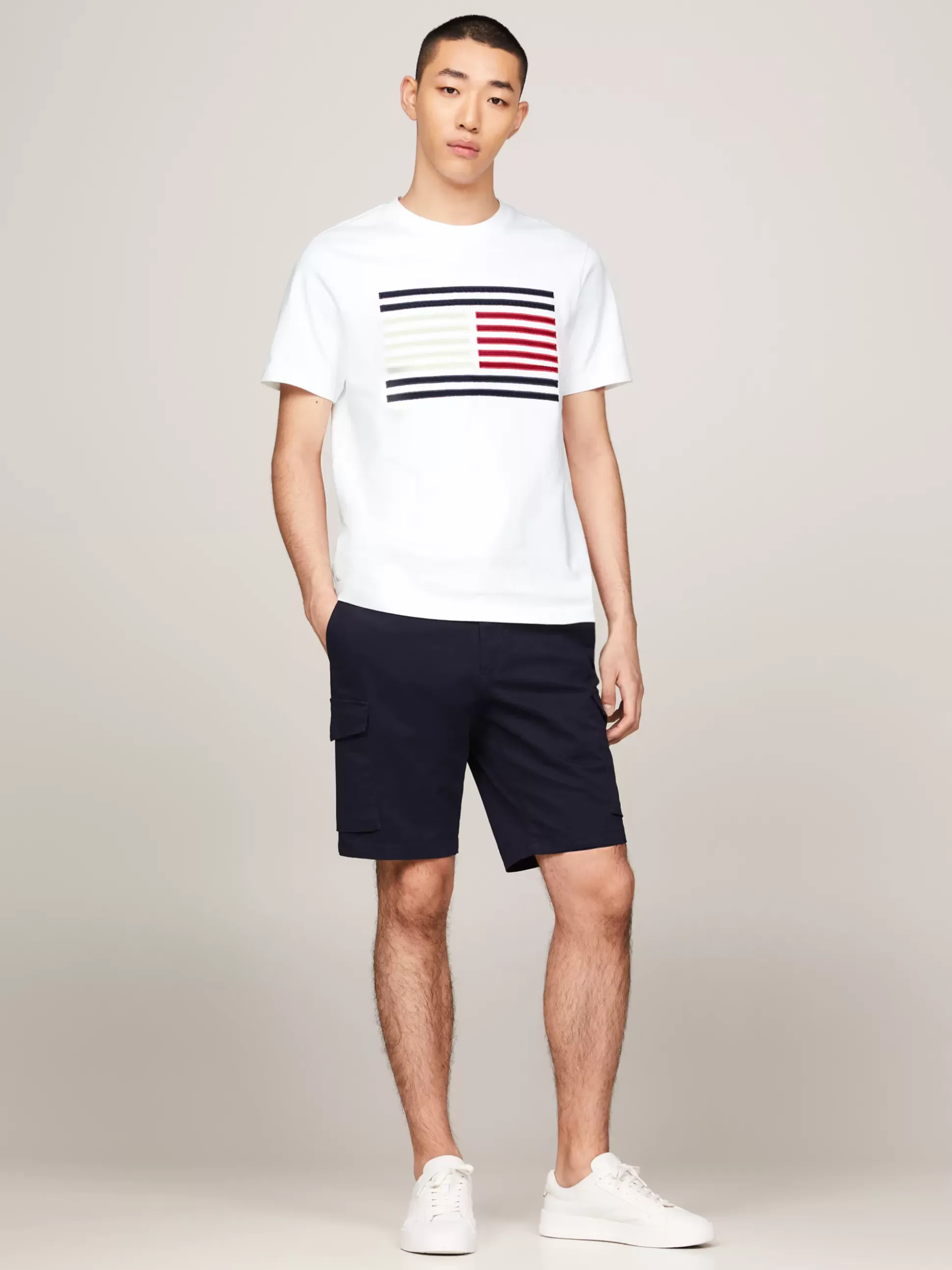 Tommy Hilfiger T-Shirty^T-shirt Z Rypsową Flagą