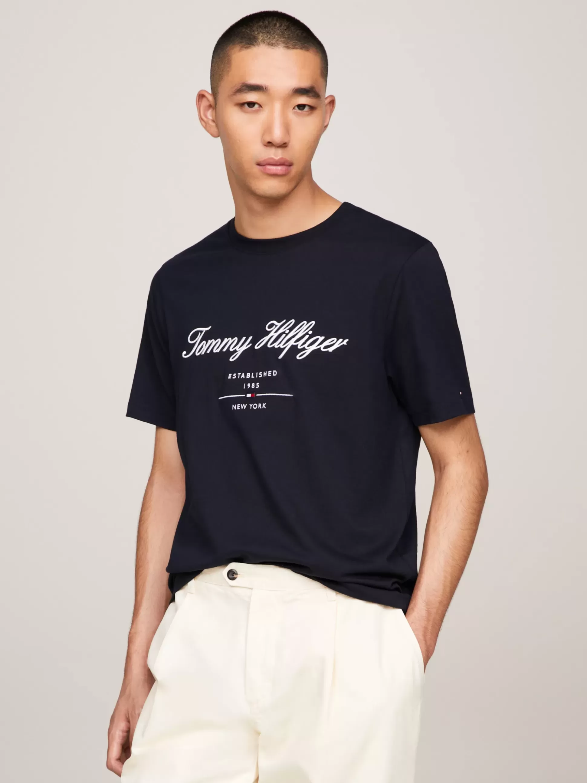 Tommy Hilfiger T-Shirty^T-shirt Z Wyhaftowanym Logo