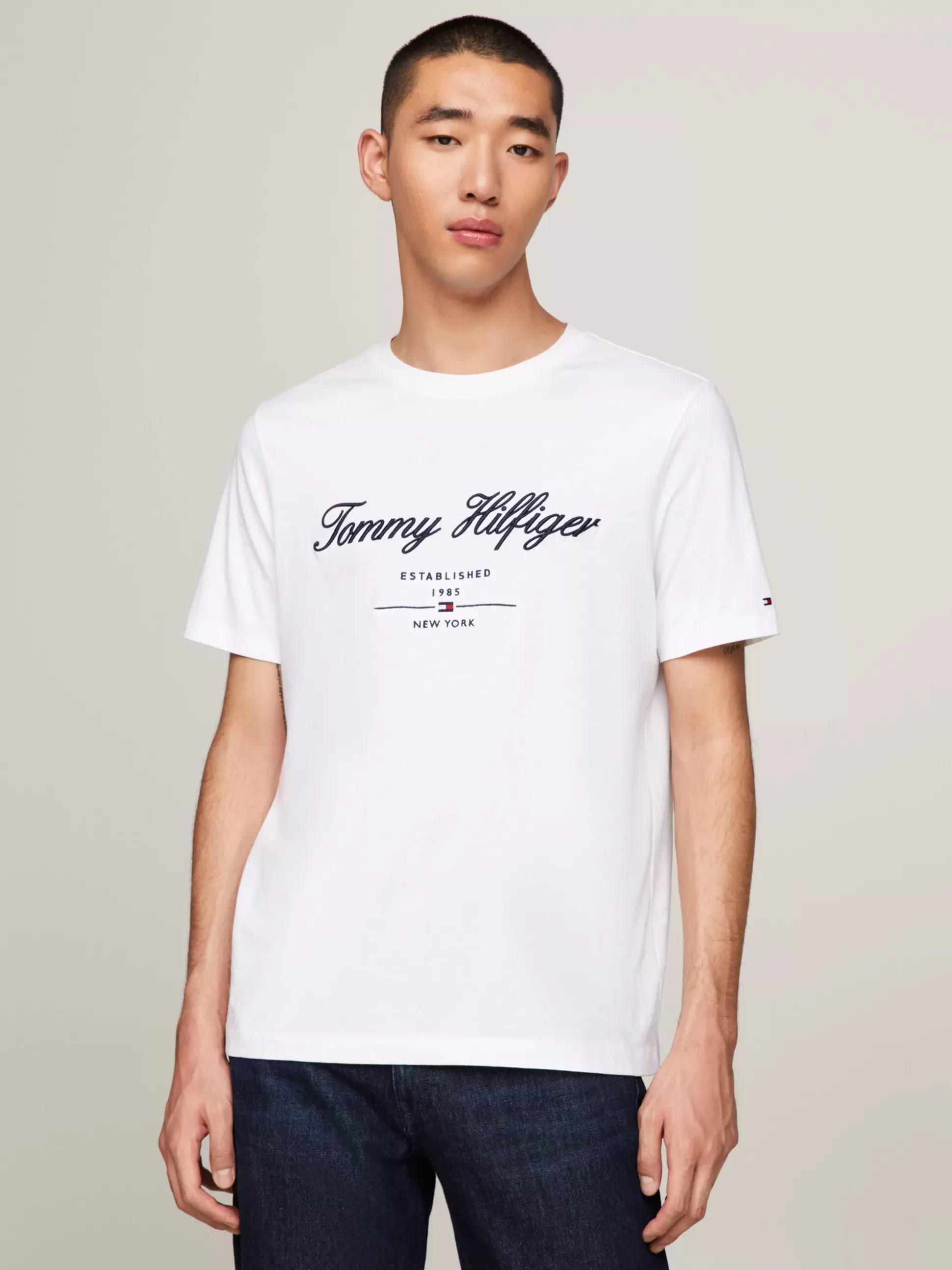 Tommy Hilfiger T-Shirty^T-shirt Z Wyhaftowanym Logo