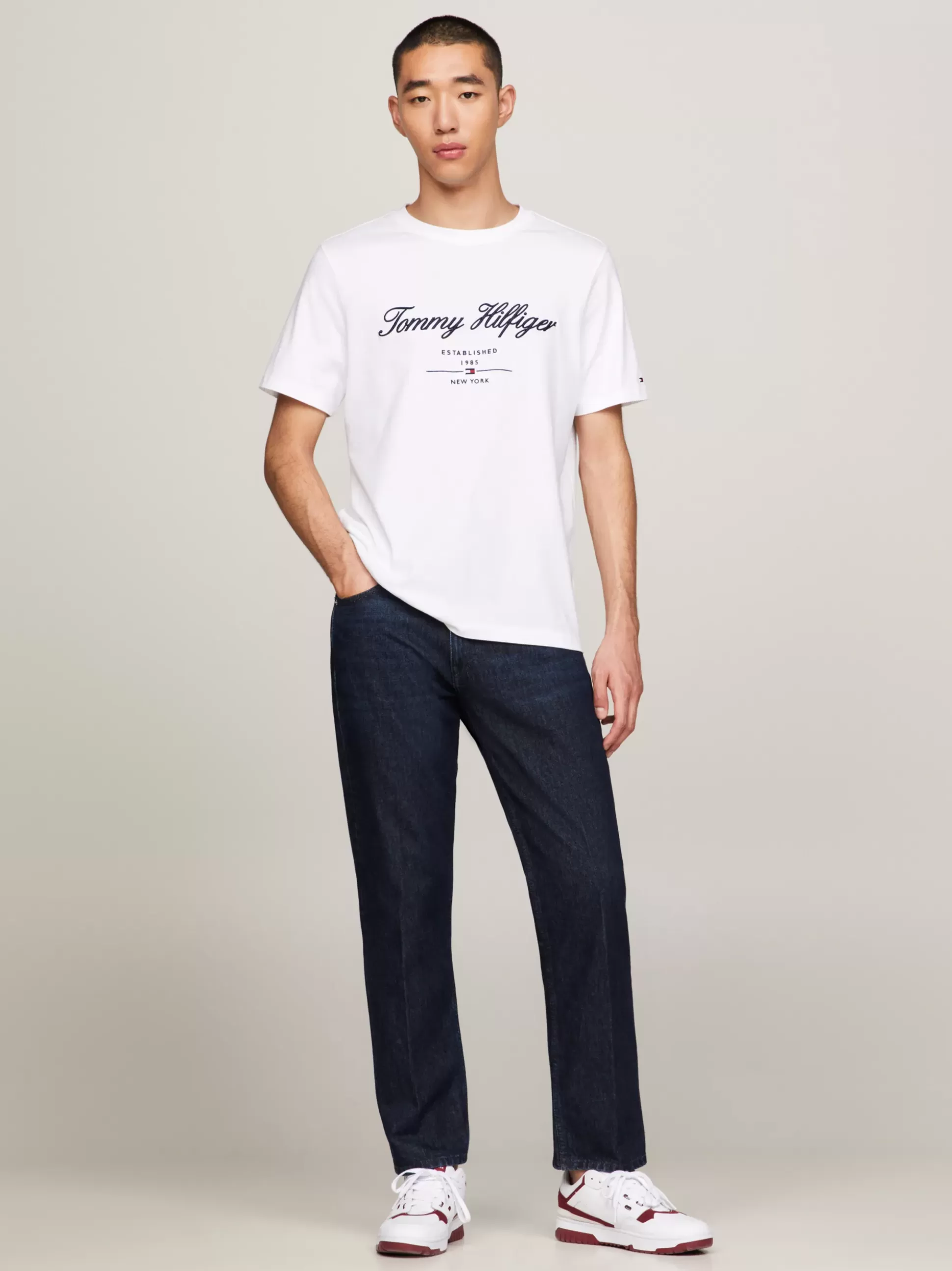 Tommy Hilfiger T-Shirty^T-shirt Z Wyhaftowanym Logo