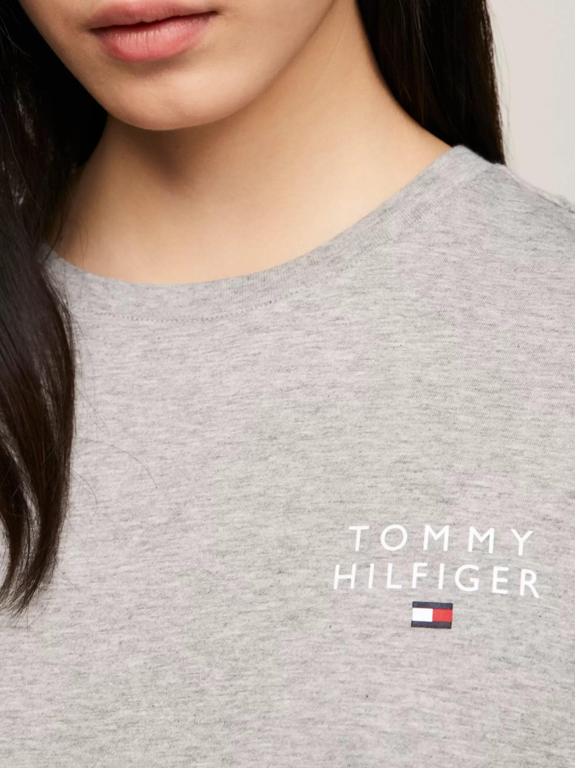 Tommy Hilfiger Piżamy & Odziez Nocna^T-shirtowa Koszula Nocna Z Rękawem 1/2