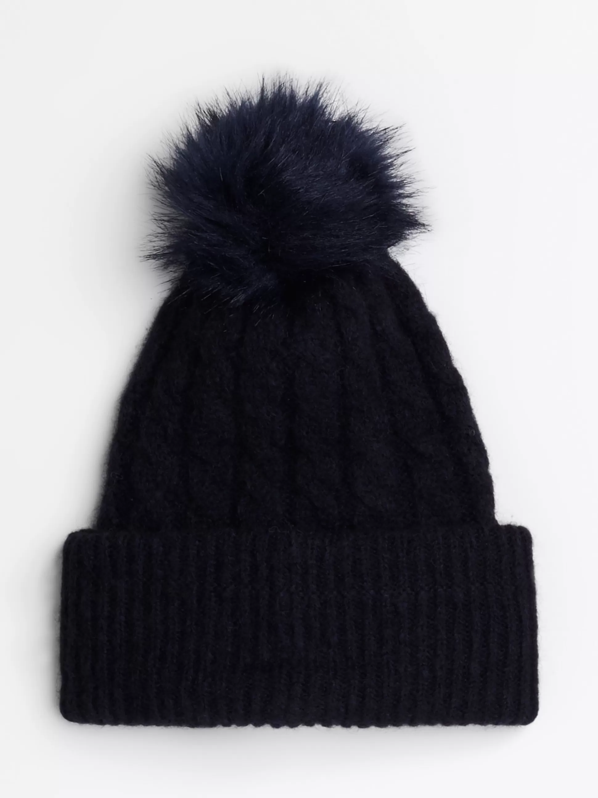 Tommy Hilfiger Czapki | Czapki I Szaliki^Warkoczowa Czapka Typu Beanie Z Wełną Z Alpaki