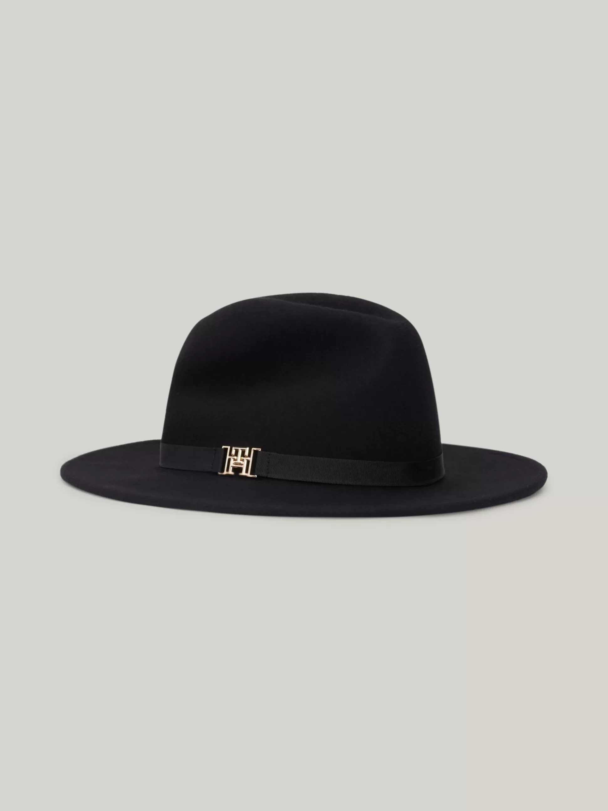 Tommy Hilfiger Czapki I Szaliki^Wełniany Kapelusz Fedora Z Monogramem TH