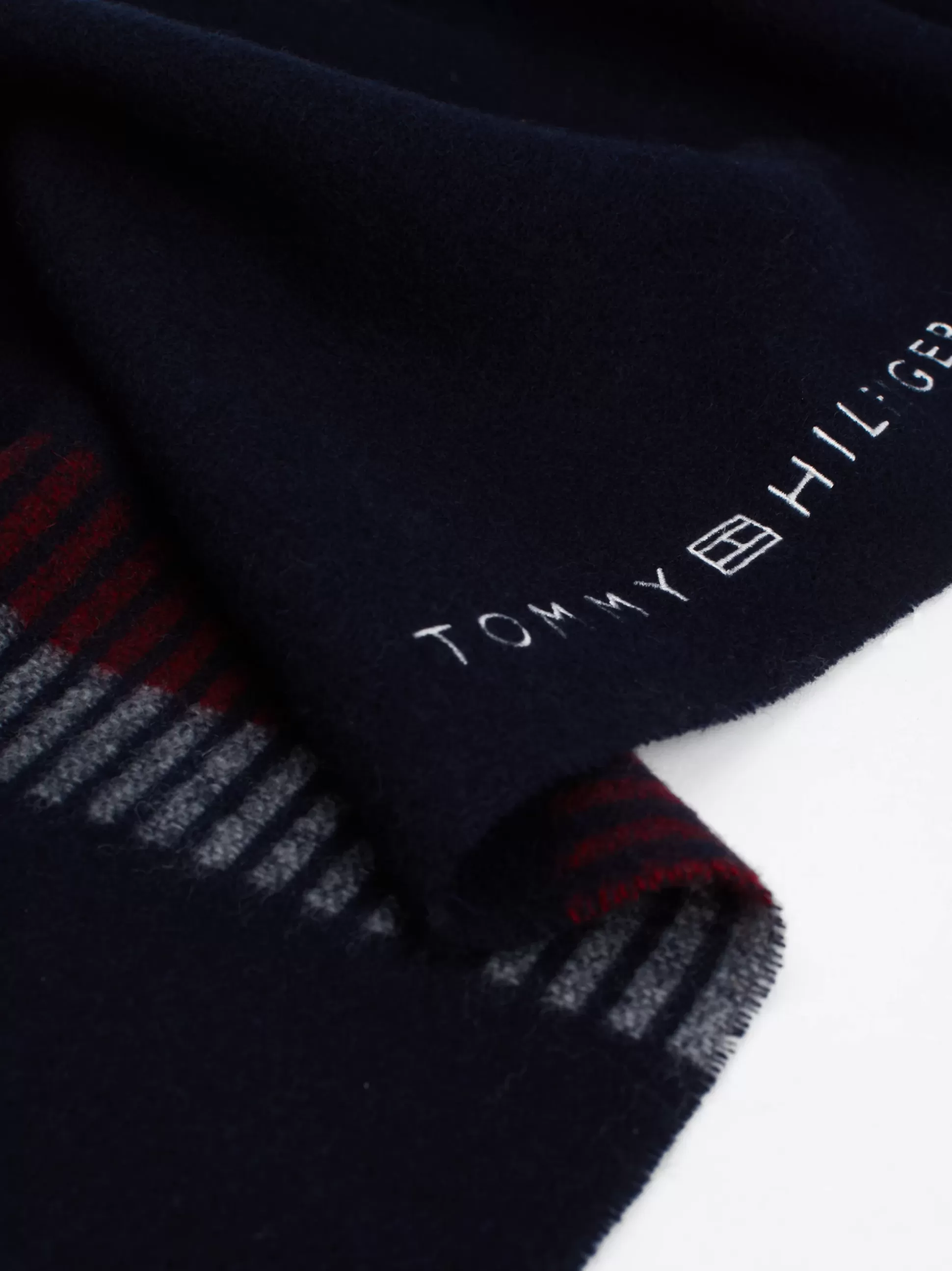 Tommy Hilfiger Czapki I Szaliki^Wełniany Szalik Corporate