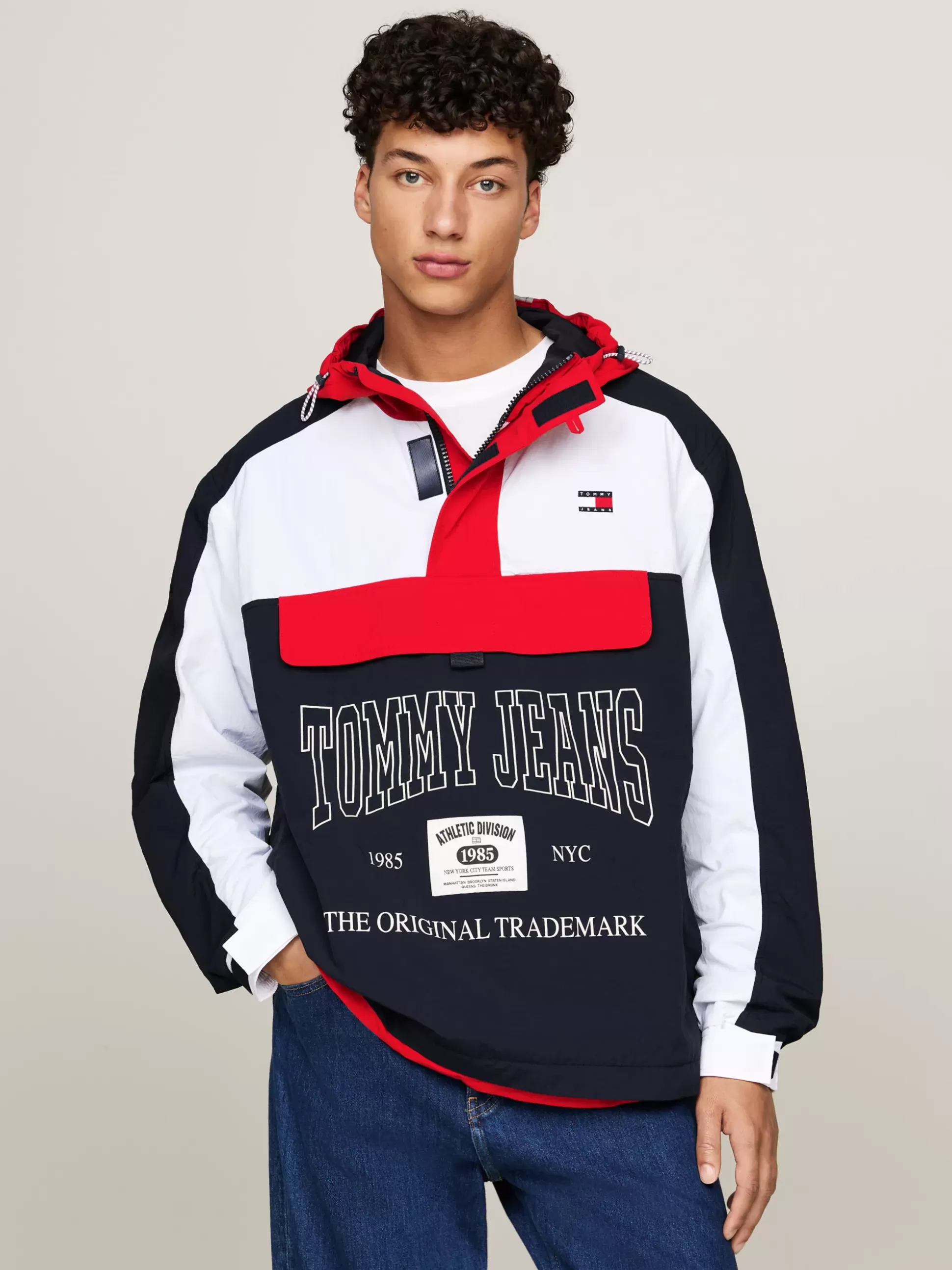 Tommy Hilfiger Kurtki & Płaszcze^Wiatrówka Chicago Wkładana Przez Głowę