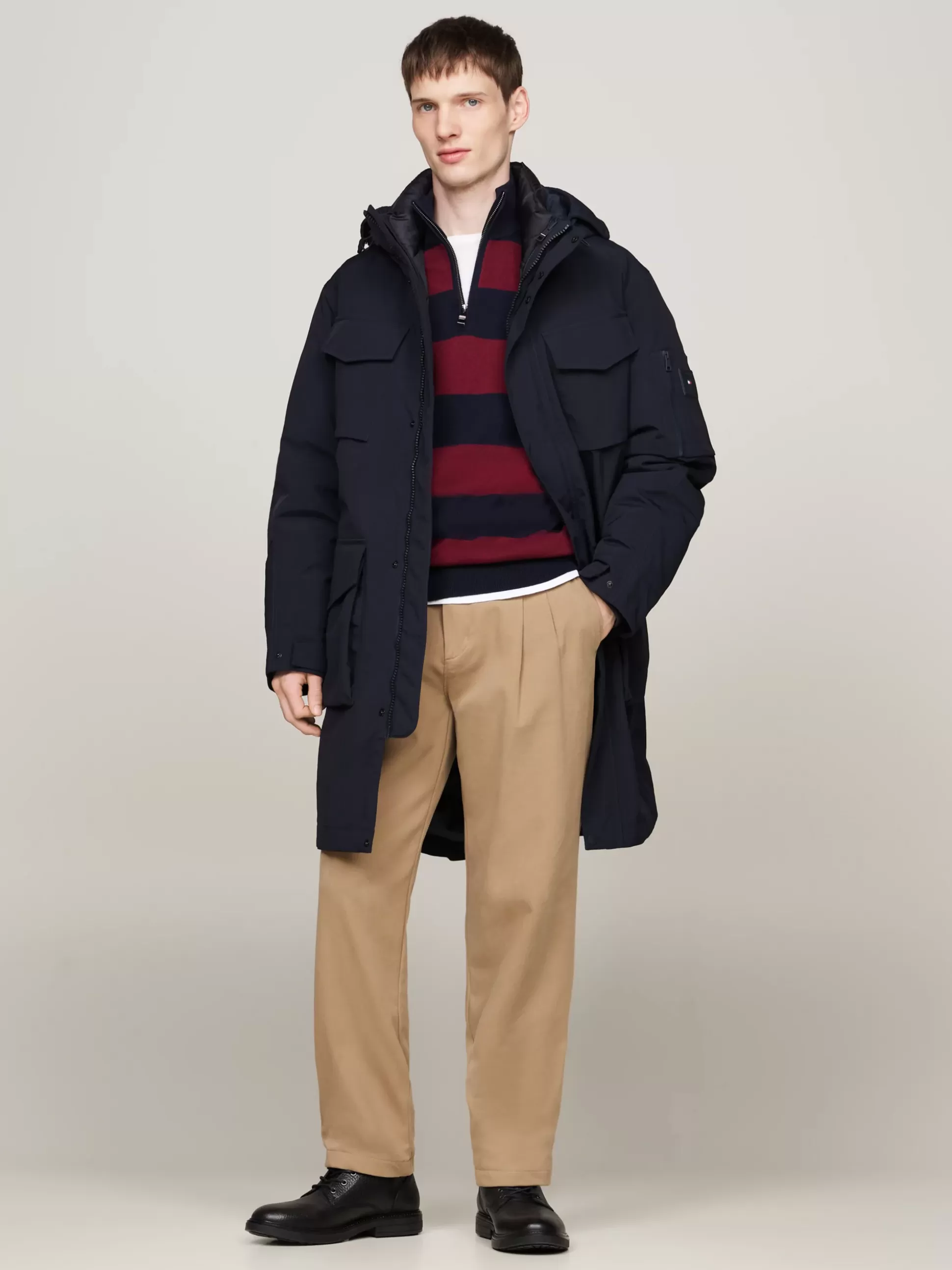 Tommy Hilfiger Kurtki & Płaszcze^Wodoodporna Parka Rockie 3-w-1