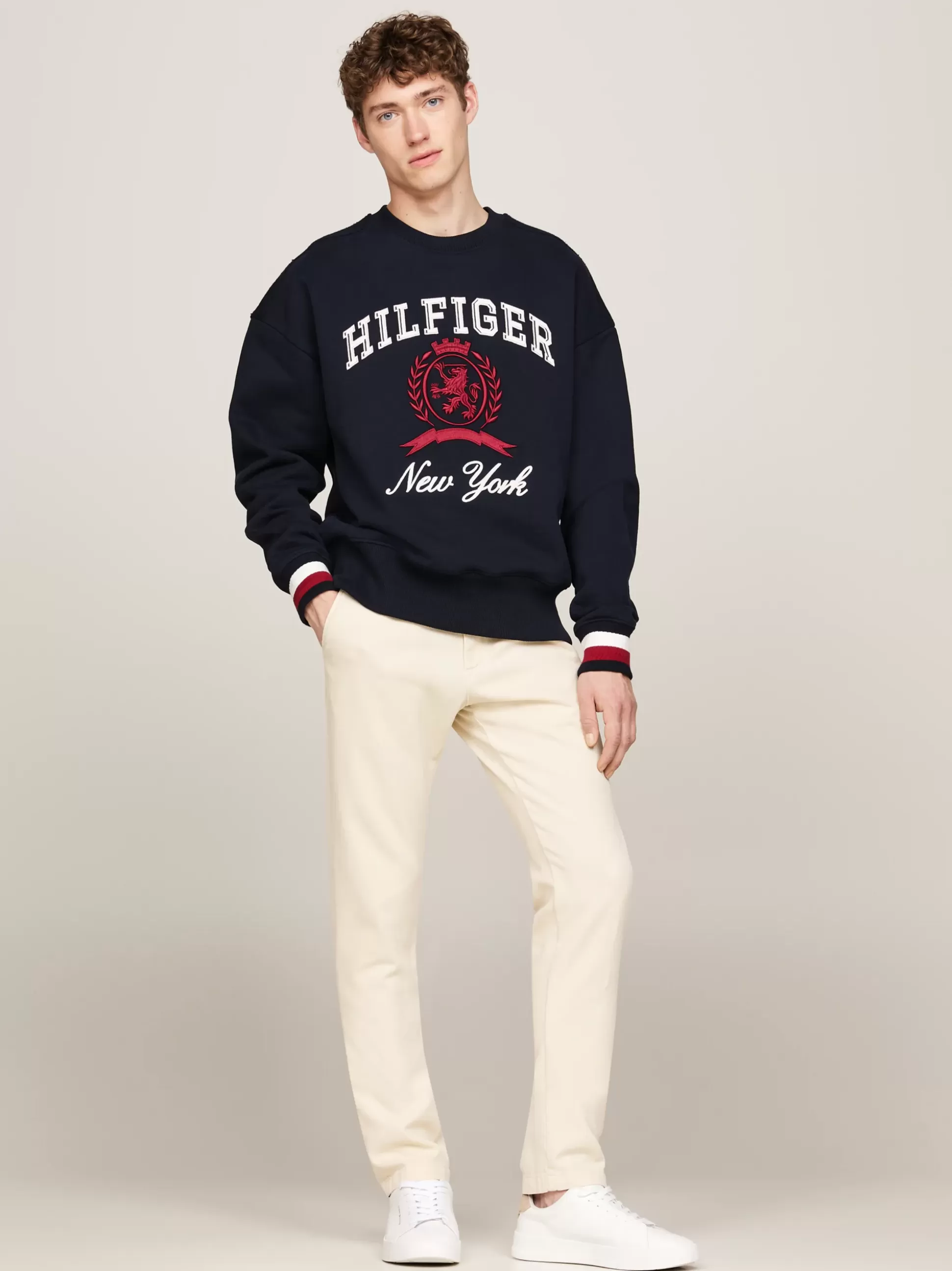 Tommy Hilfiger Spodnie^Wąskie Bawełniane Chinosy Bleecker