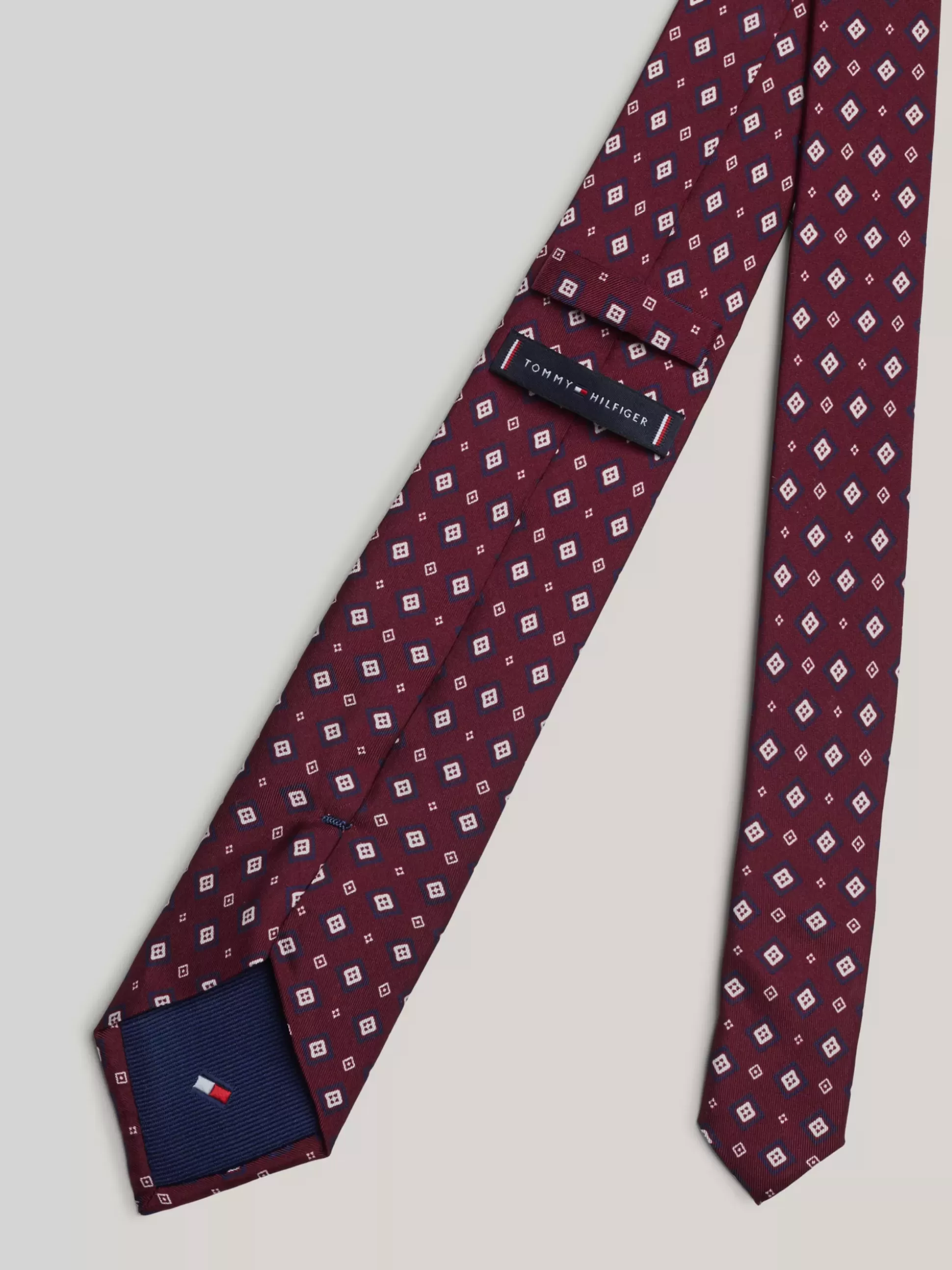 Tommy Hilfiger Krawaty & Poszetki^Wzorzysty Krawat Heritage Z Jedwabiu