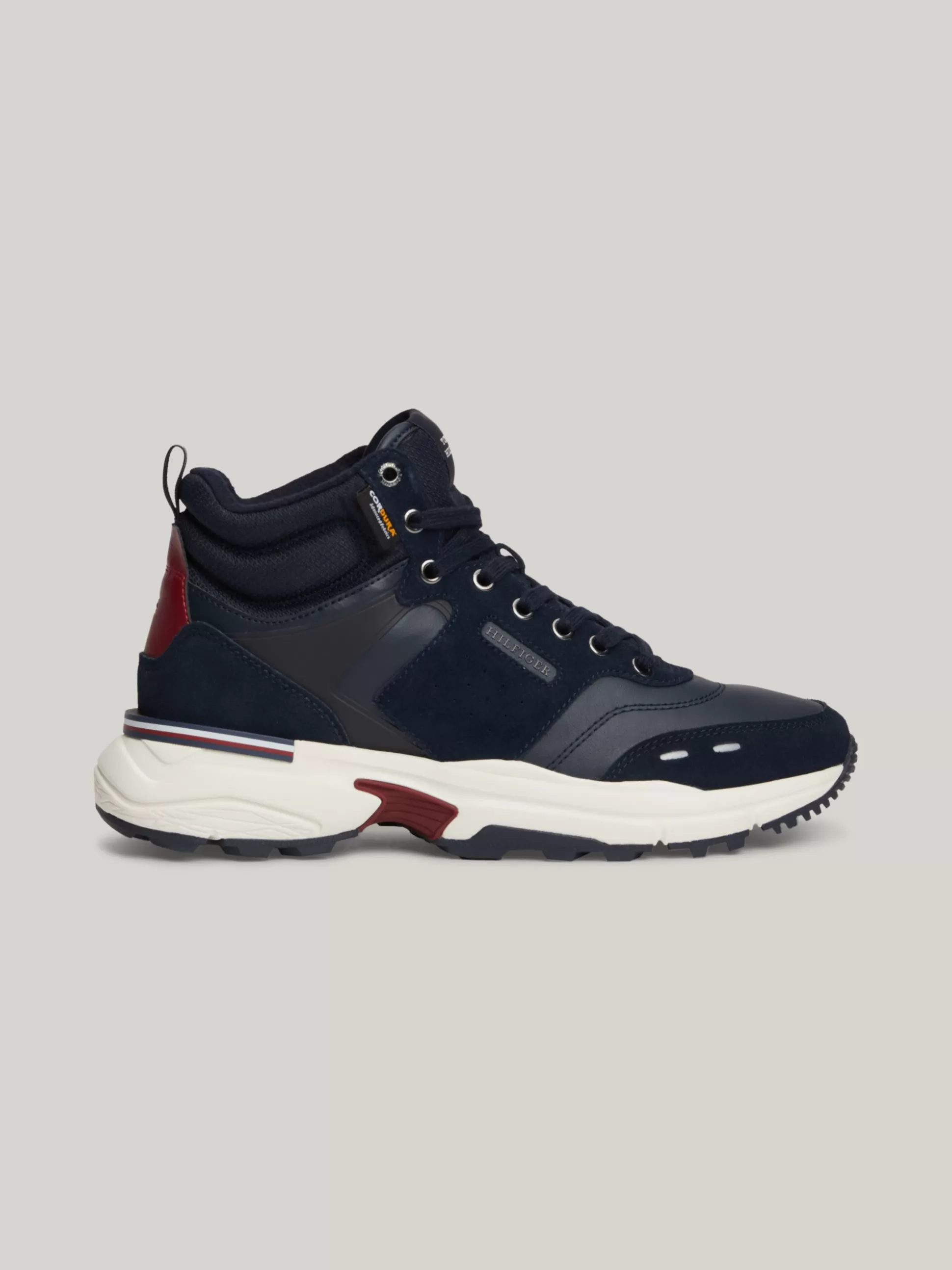 Tommy Hilfiger Sneakersy^Zamszowe Buty Sportowe Do Kostki Z Protektorem