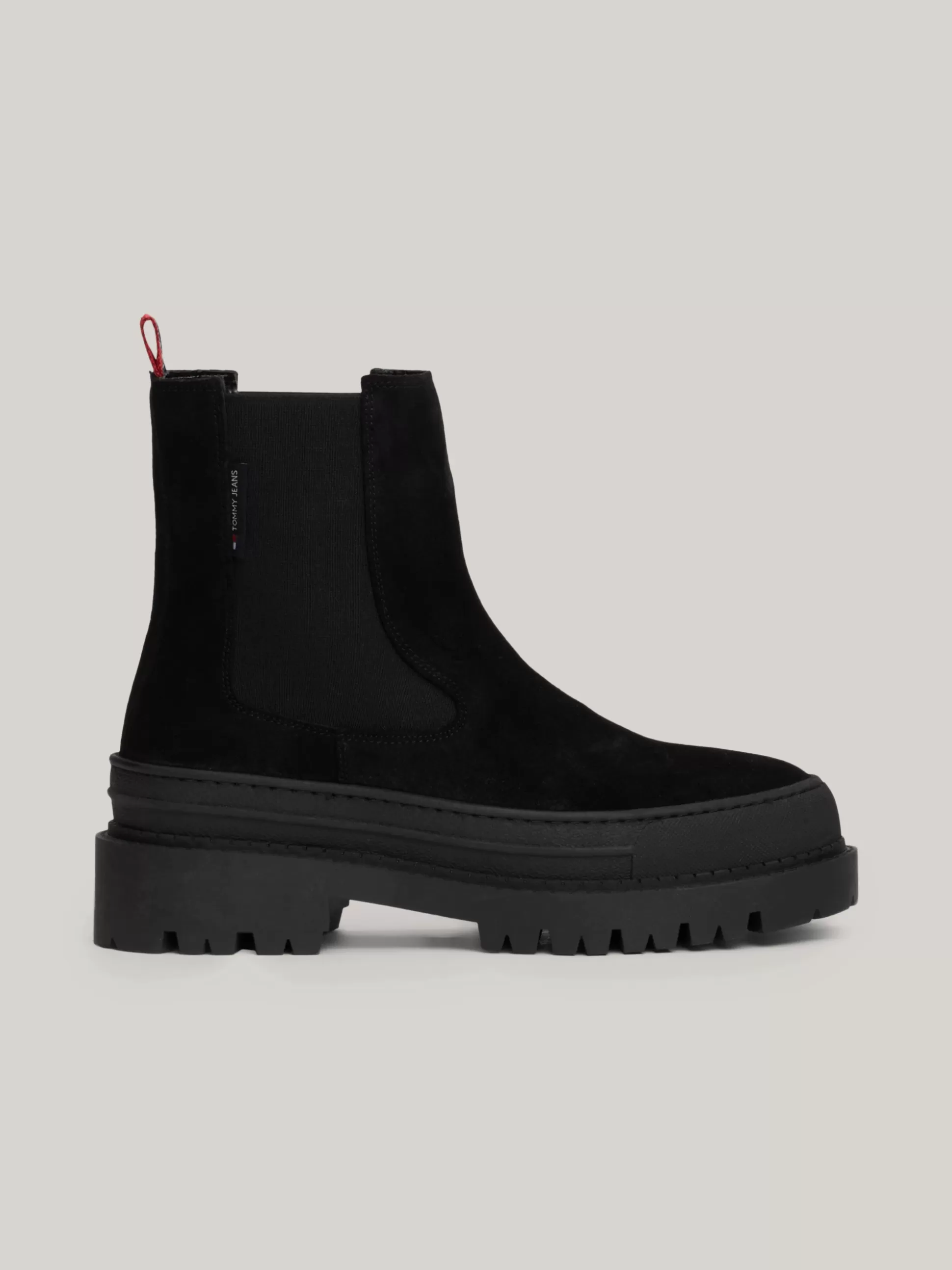 Tommy Hilfiger Chelsea Boots | Botki^Zamszowe Sztyblety Na Podeszwie Z Protektorem