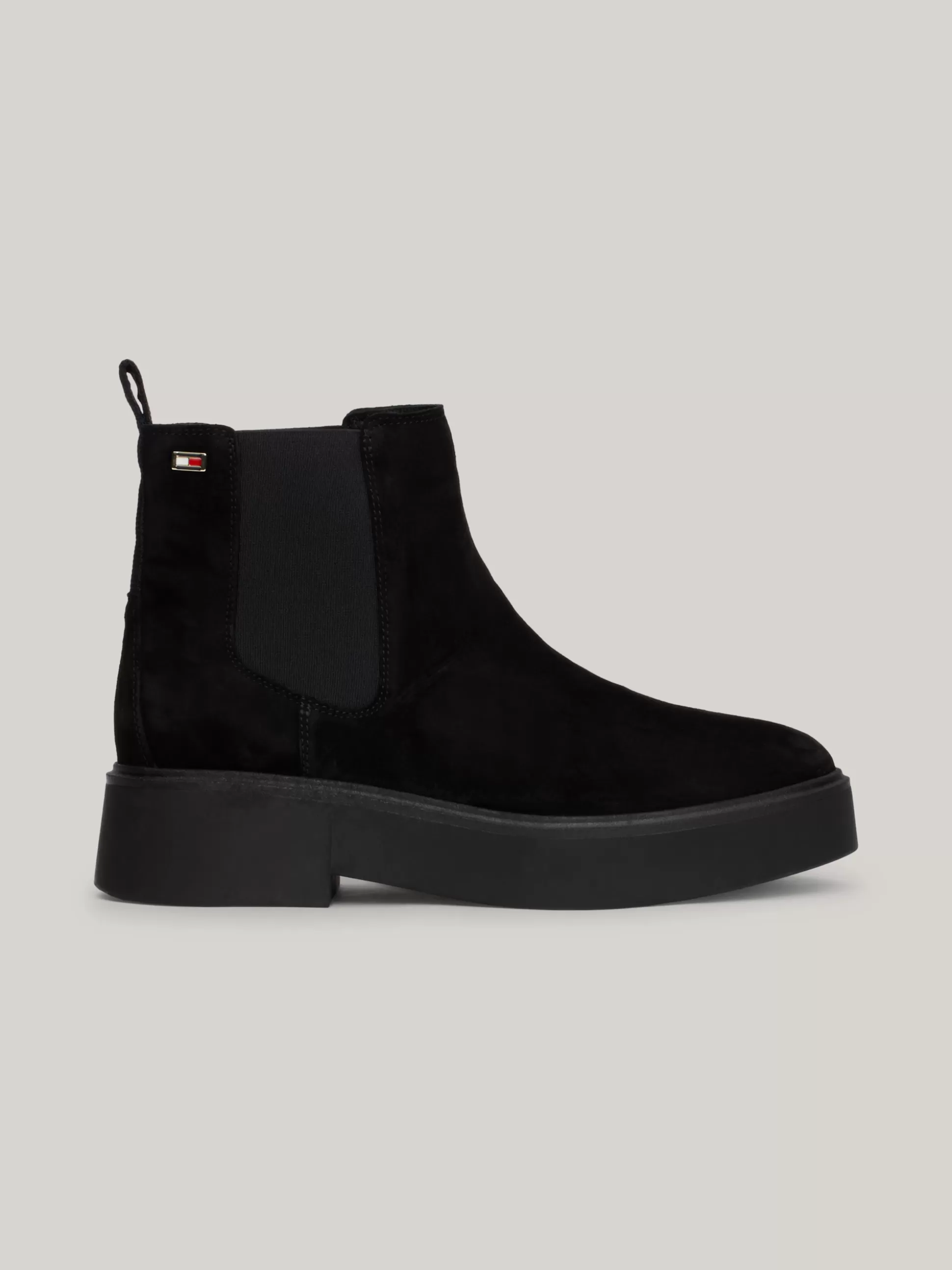 Tommy Hilfiger Chelsea Boots | Botki^Zamszowe Sztyblety Z Grubą Podeszwą