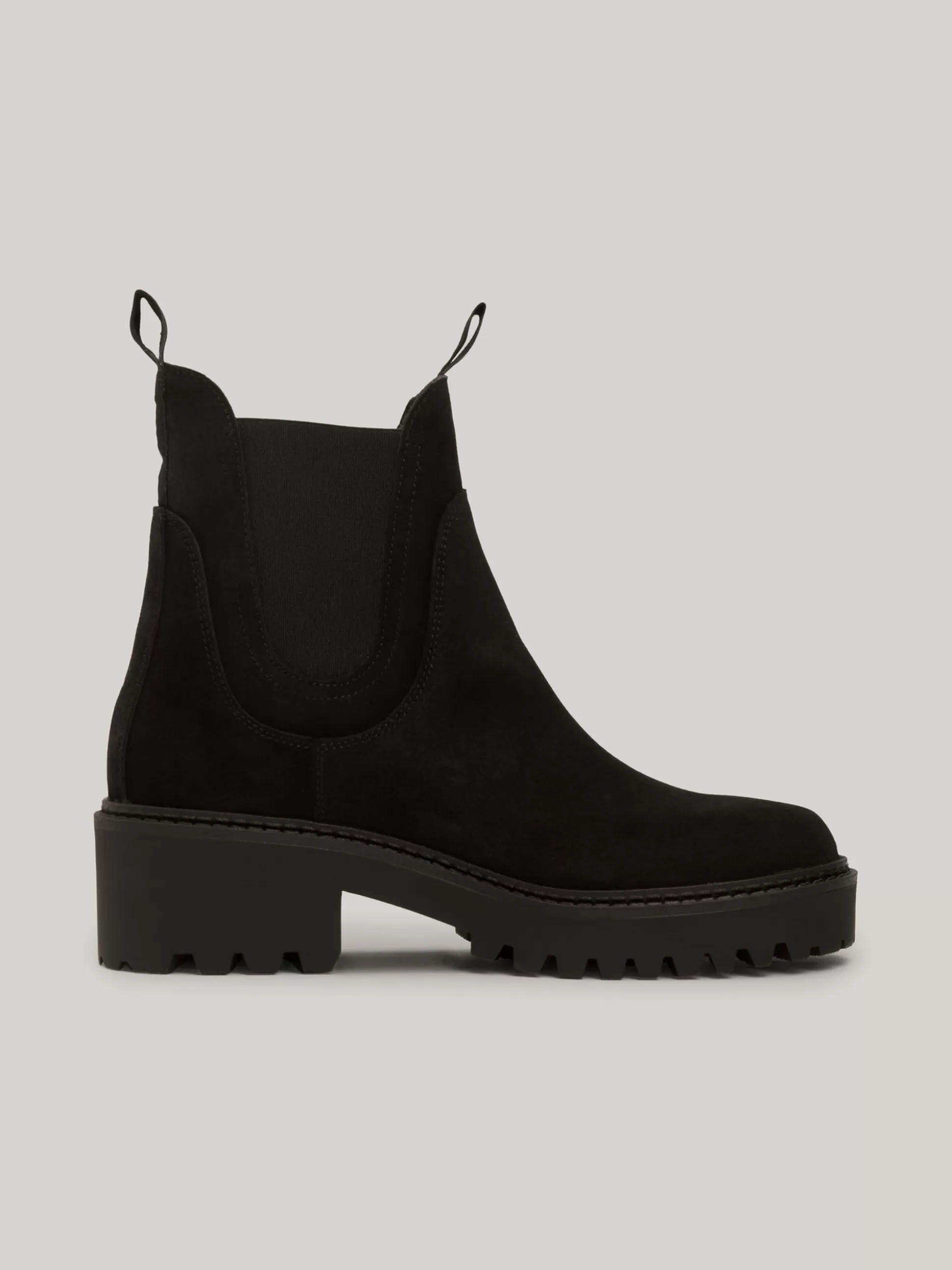 Tommy Hilfiger Chelsea Boots | Botki^Zamszowe Sztyblety Z Grubą Podeszwą